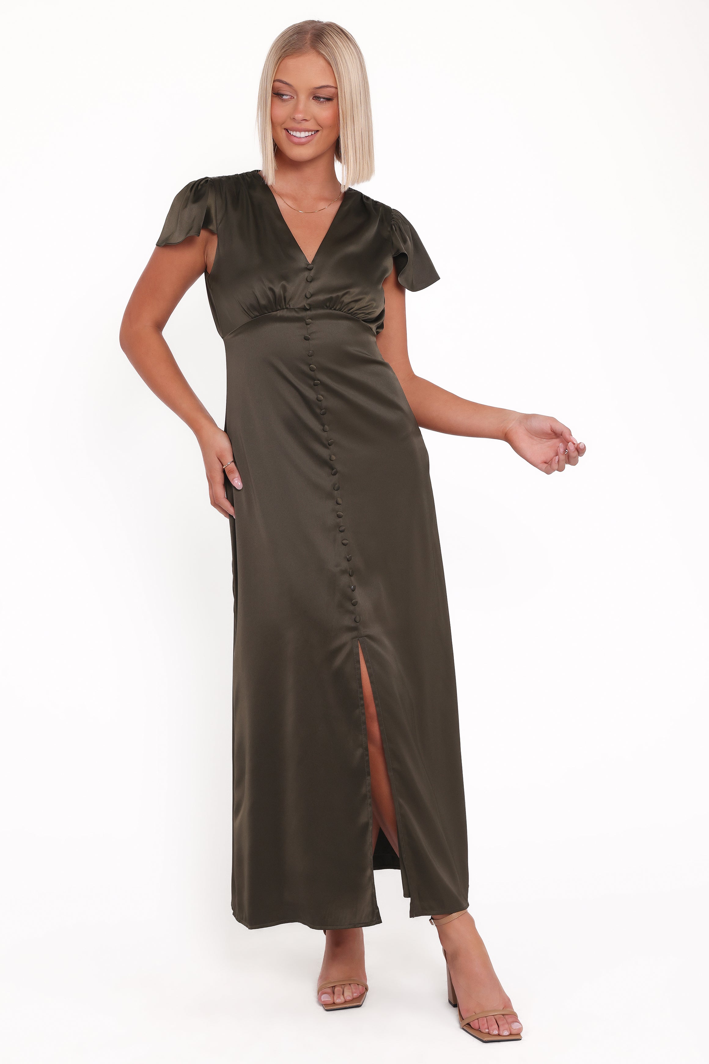 Dean Maxi Dress - Olive