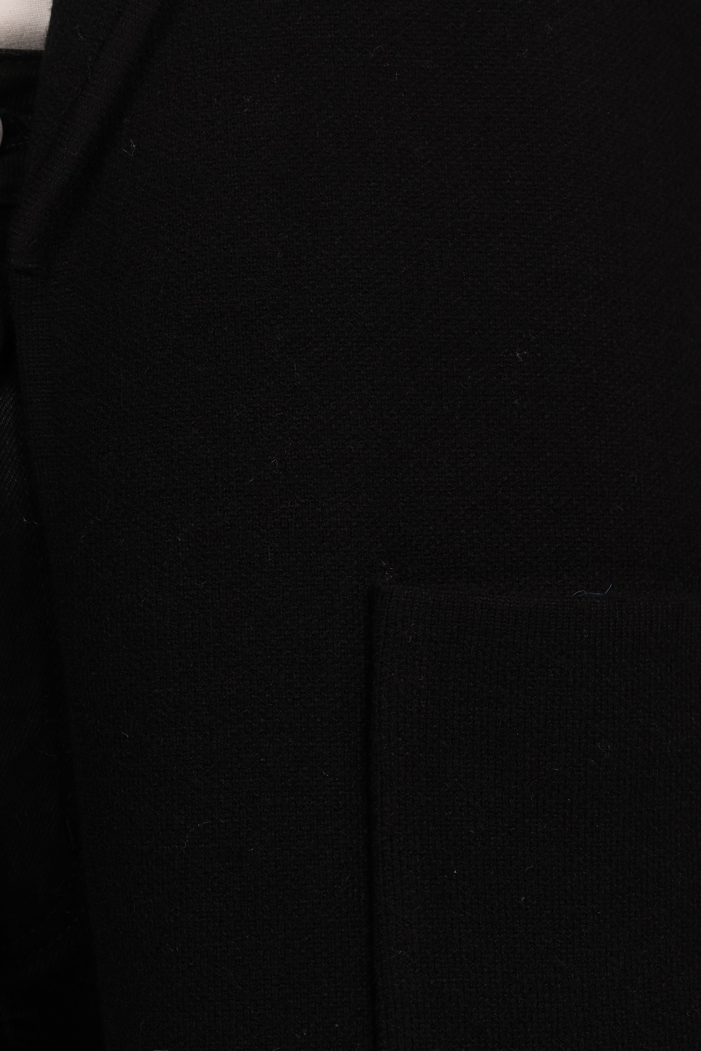 Decker Waist Tie Coatigan - Black