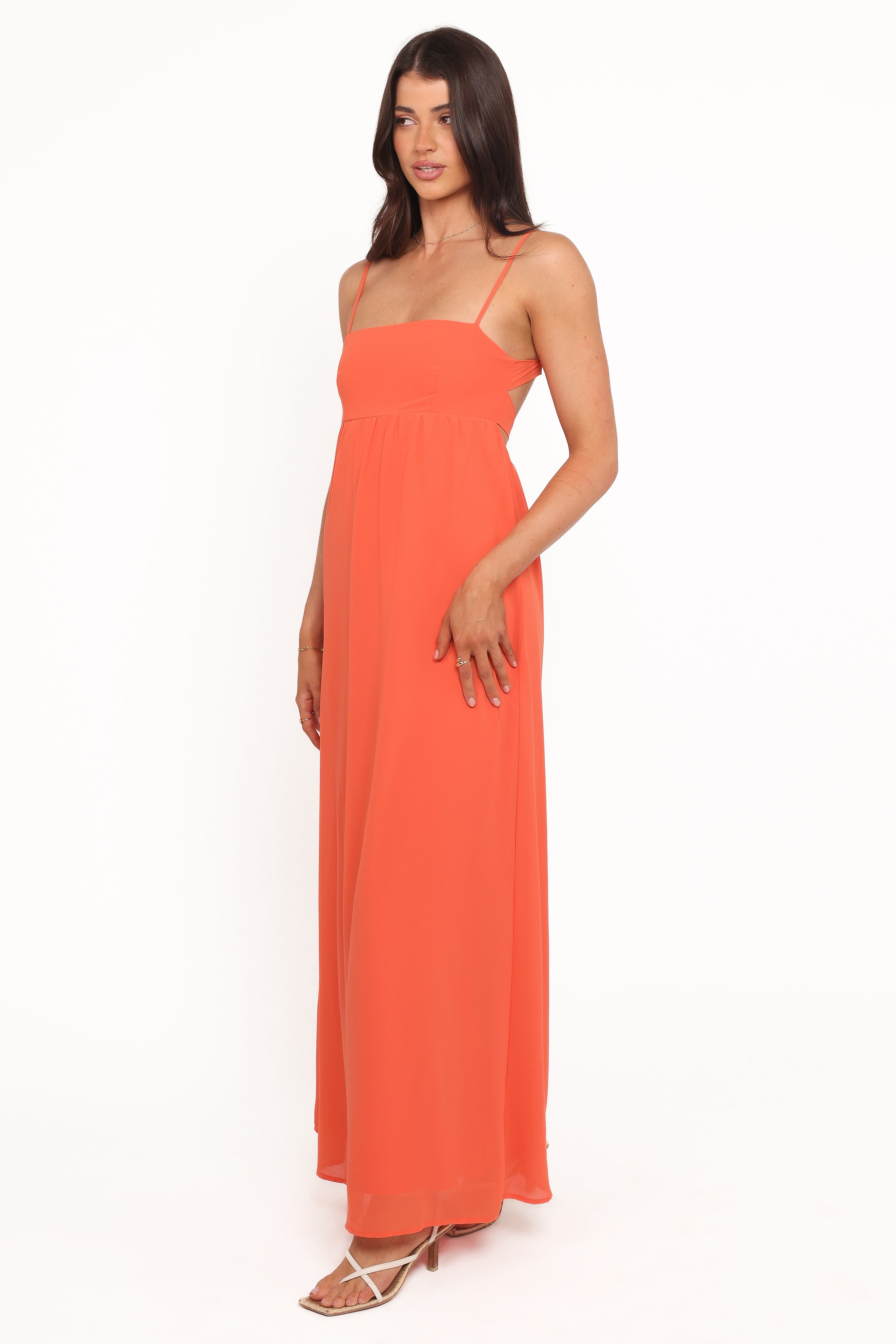 Dominica Maxi Dress - Peach
