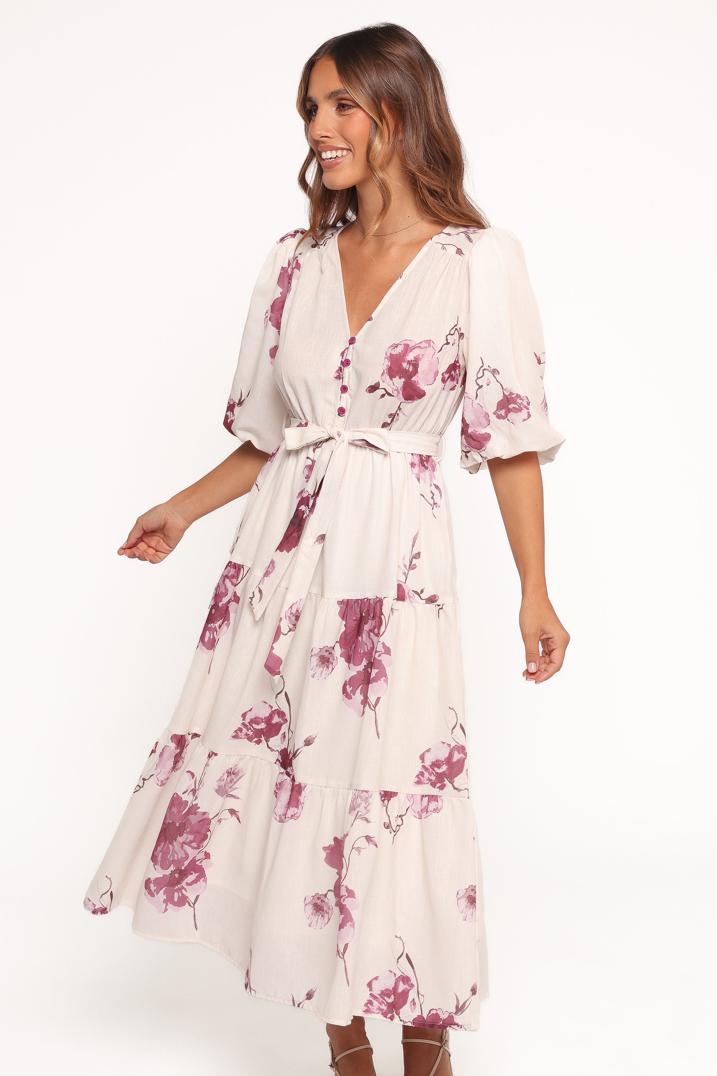 Donovan Midi Dress - Floral