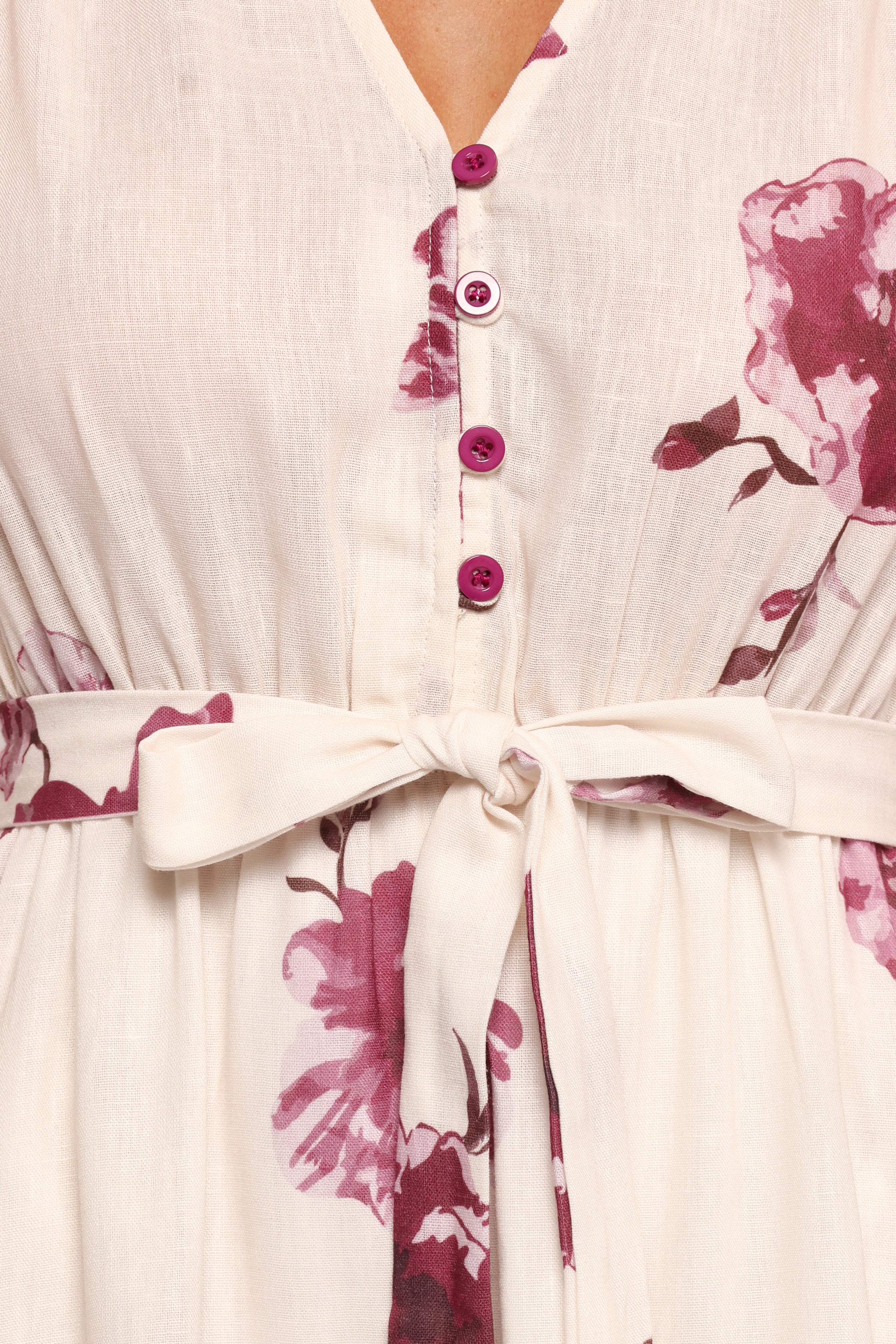 Donovan Midi Dress - Floral