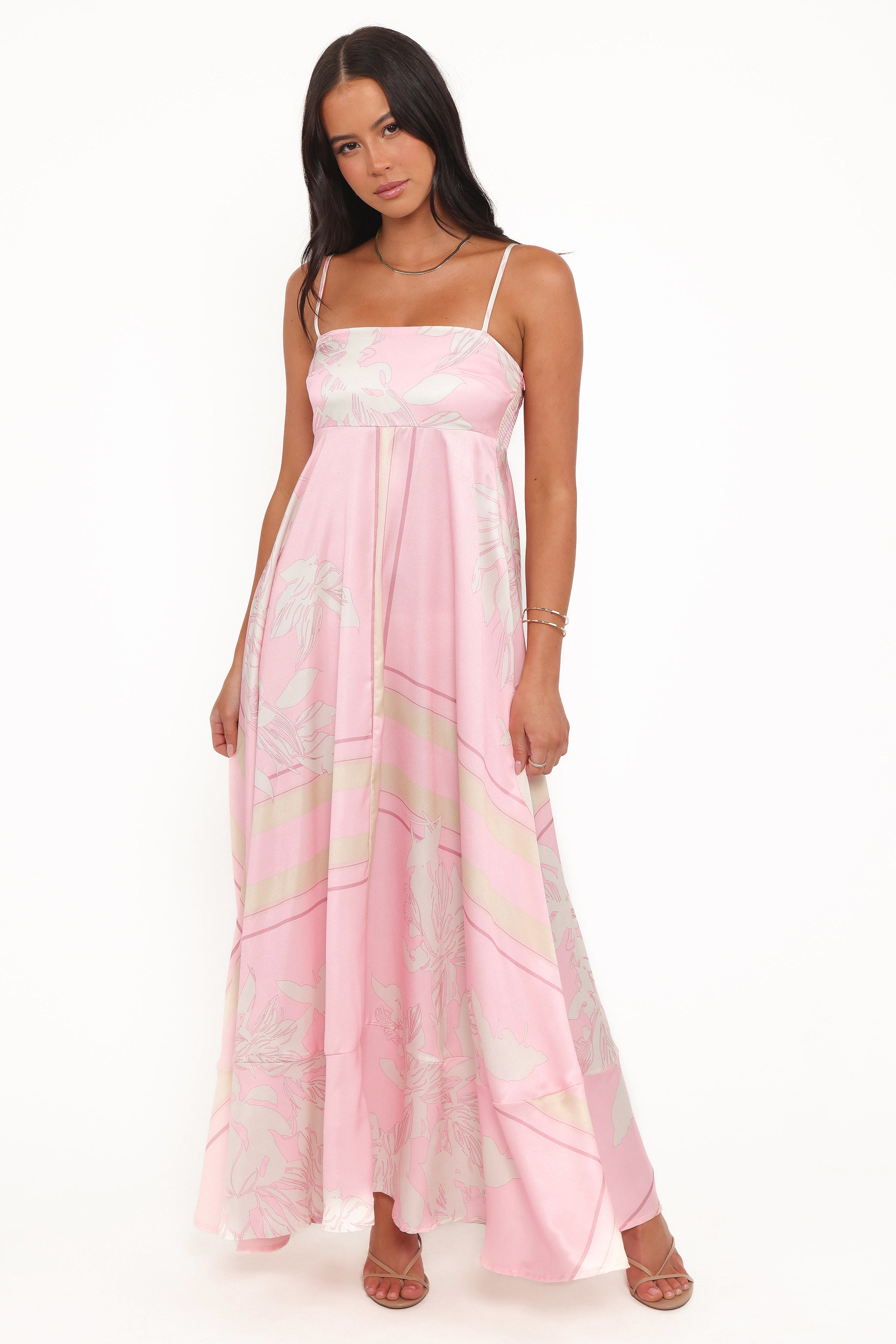 Elanor Maxi Dress - Pale Pink