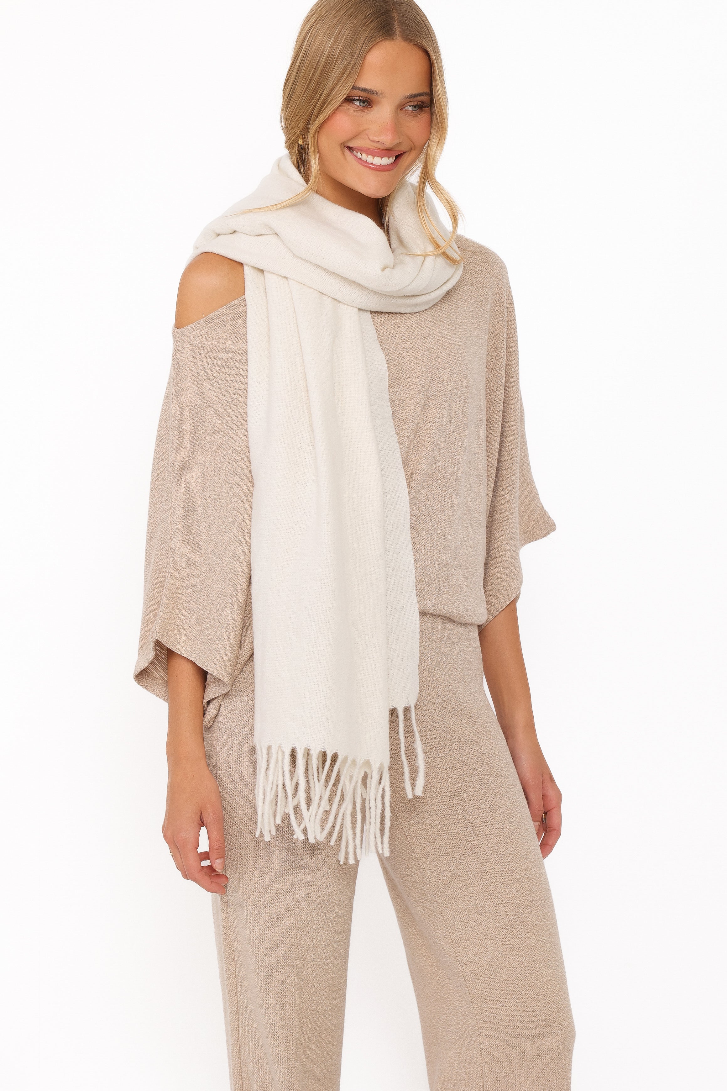Eleanor Scarf - Cream