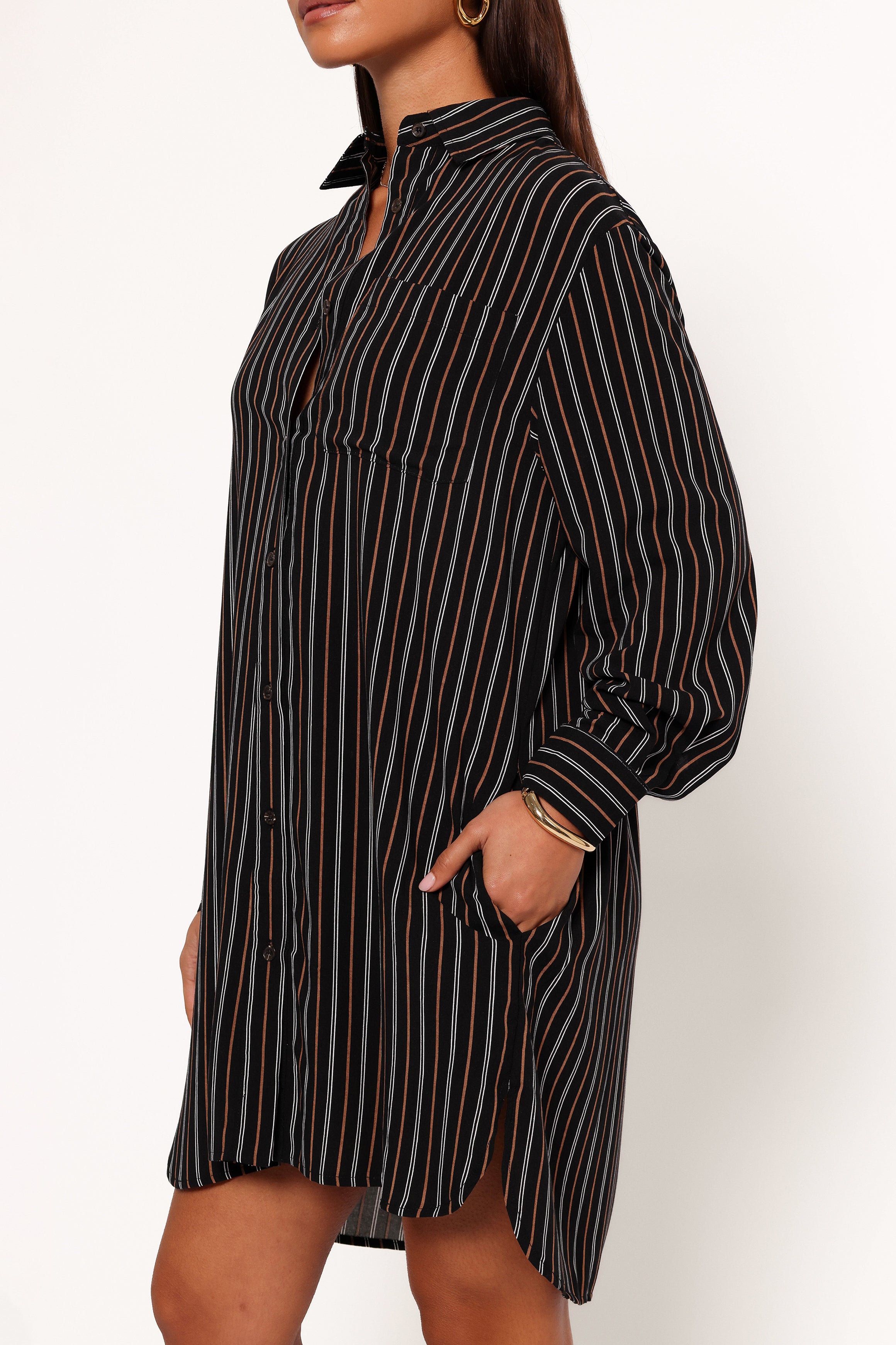 Elsa Shirt - Black Camel