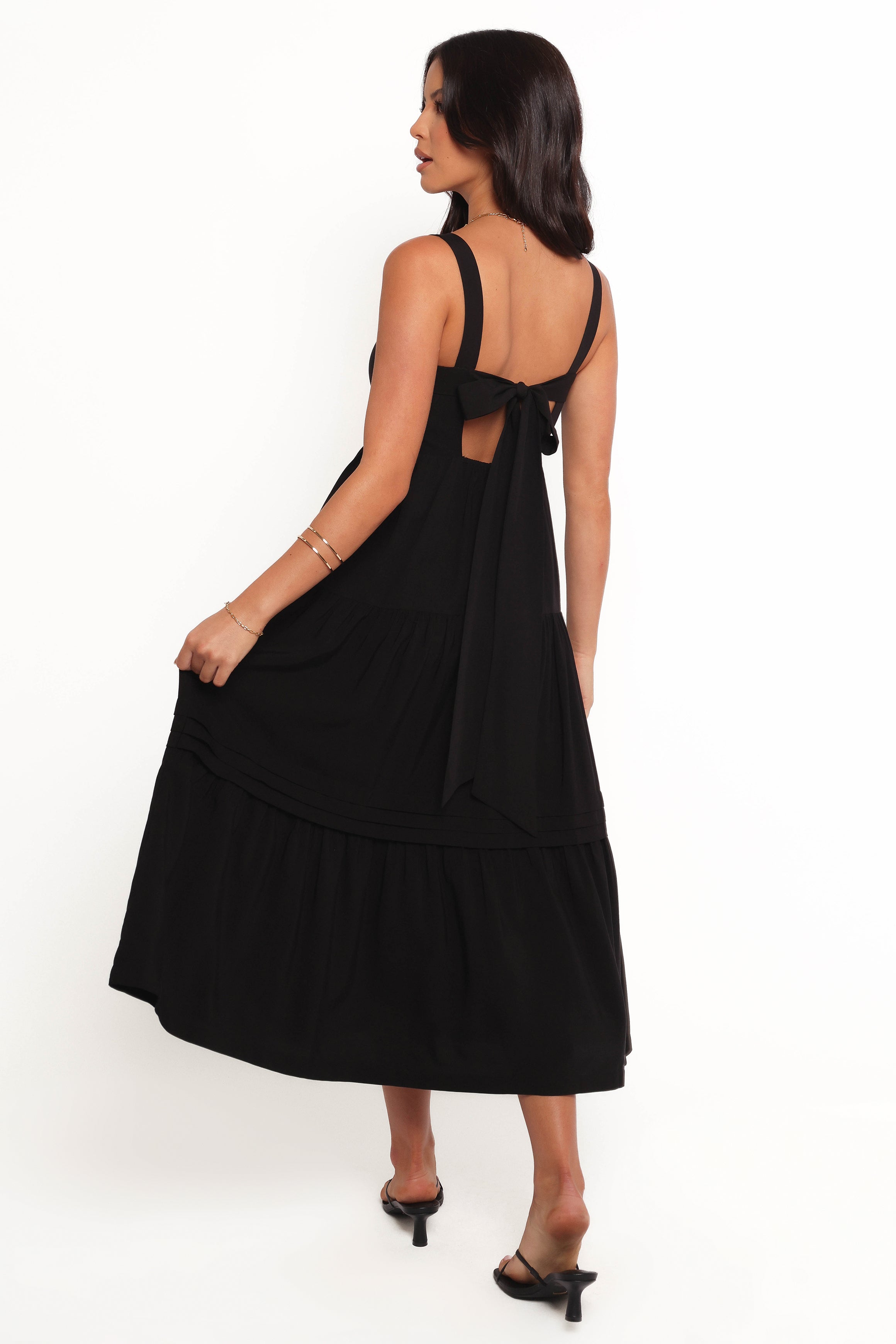 Elvia Maxi Dress - Black