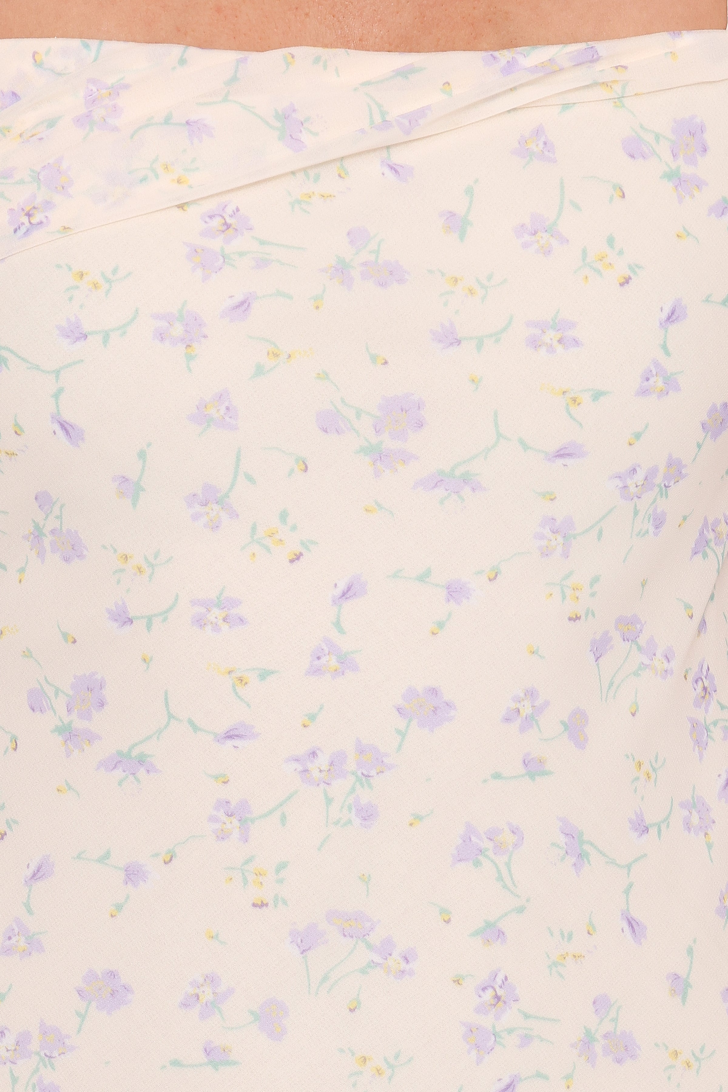 Elwood Midi Dress - Yellow Ditsy Floral