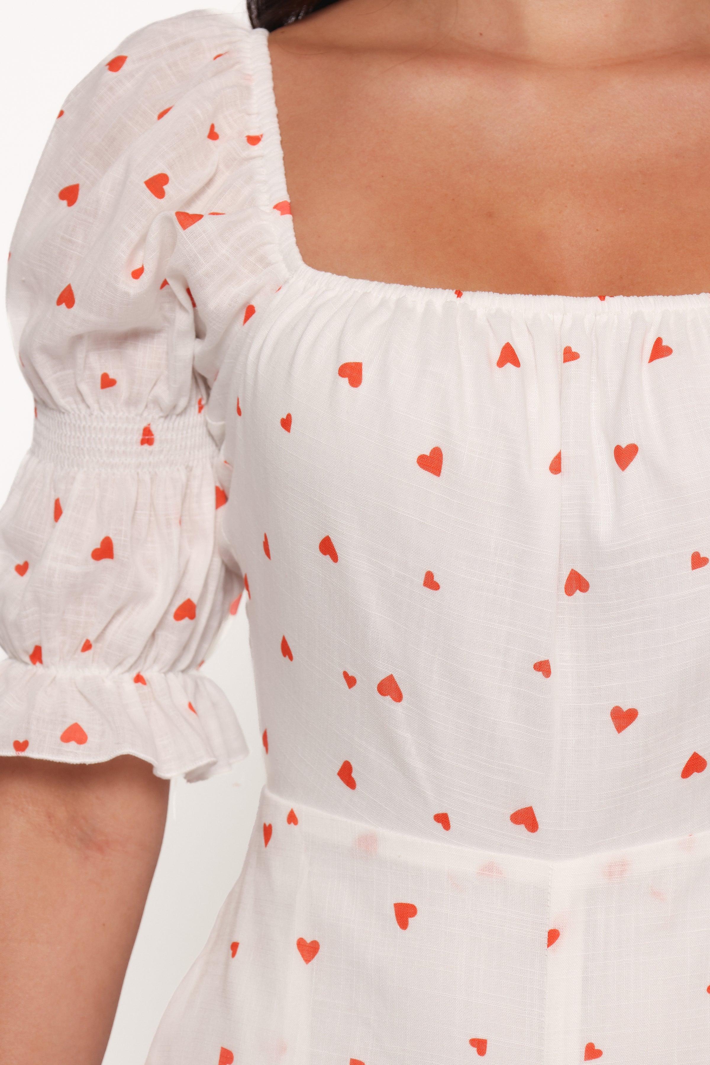 Emerson Playsuit - Ditsy Heart