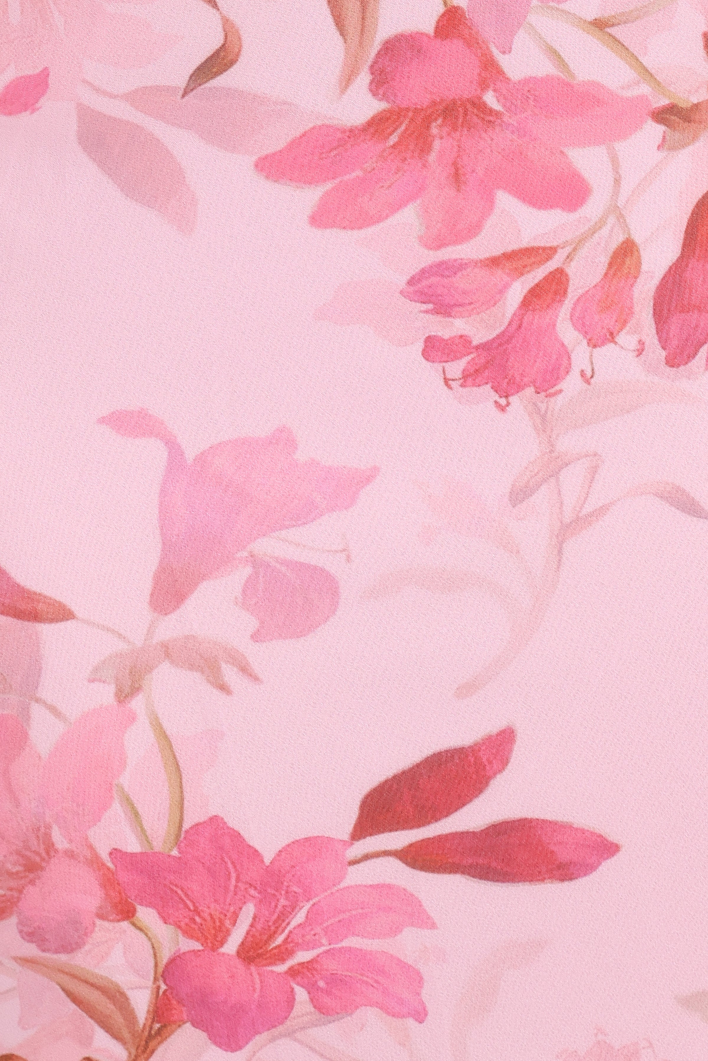 Esther Midi Dress - Pink Floral