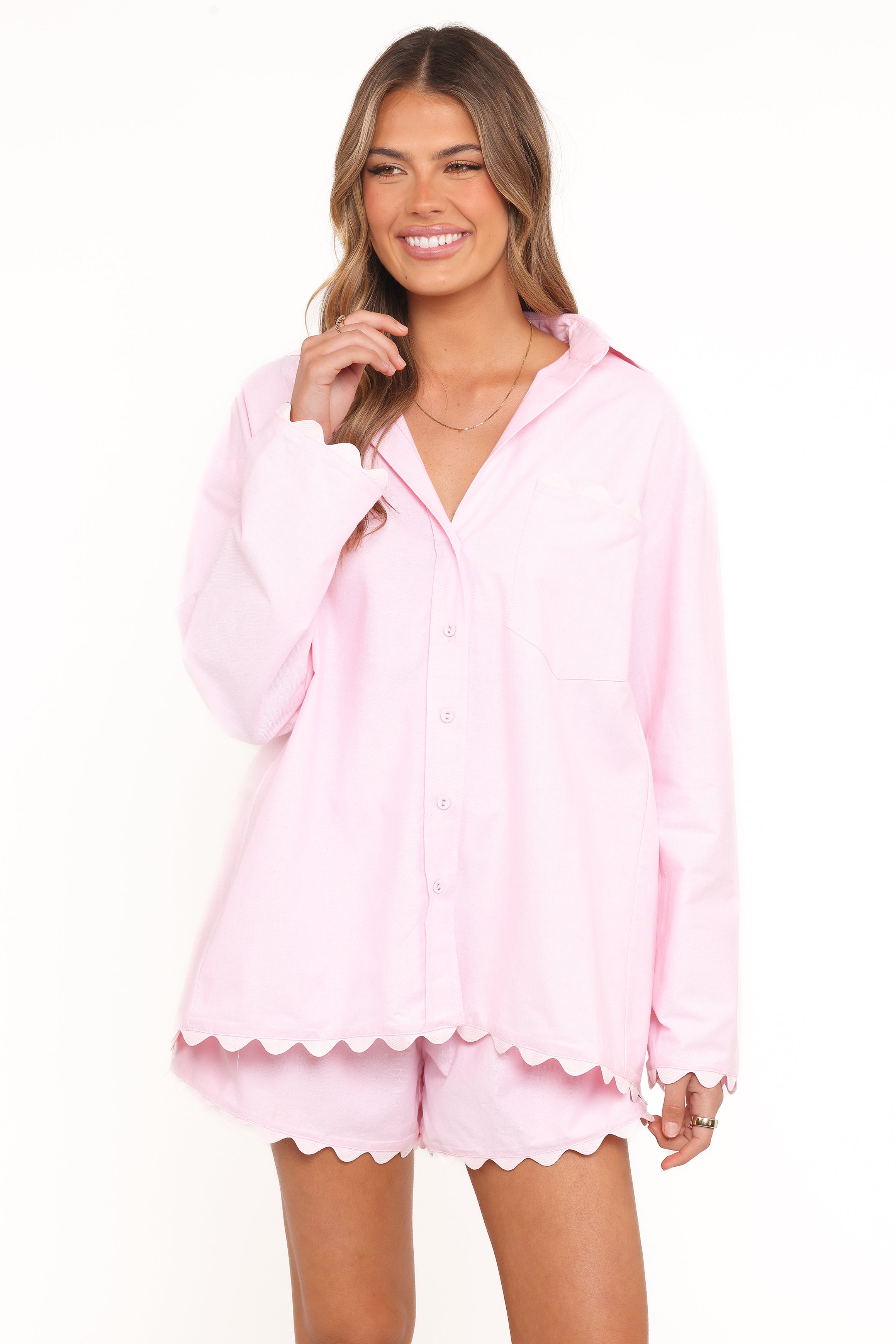 Faith Short Set - Pink