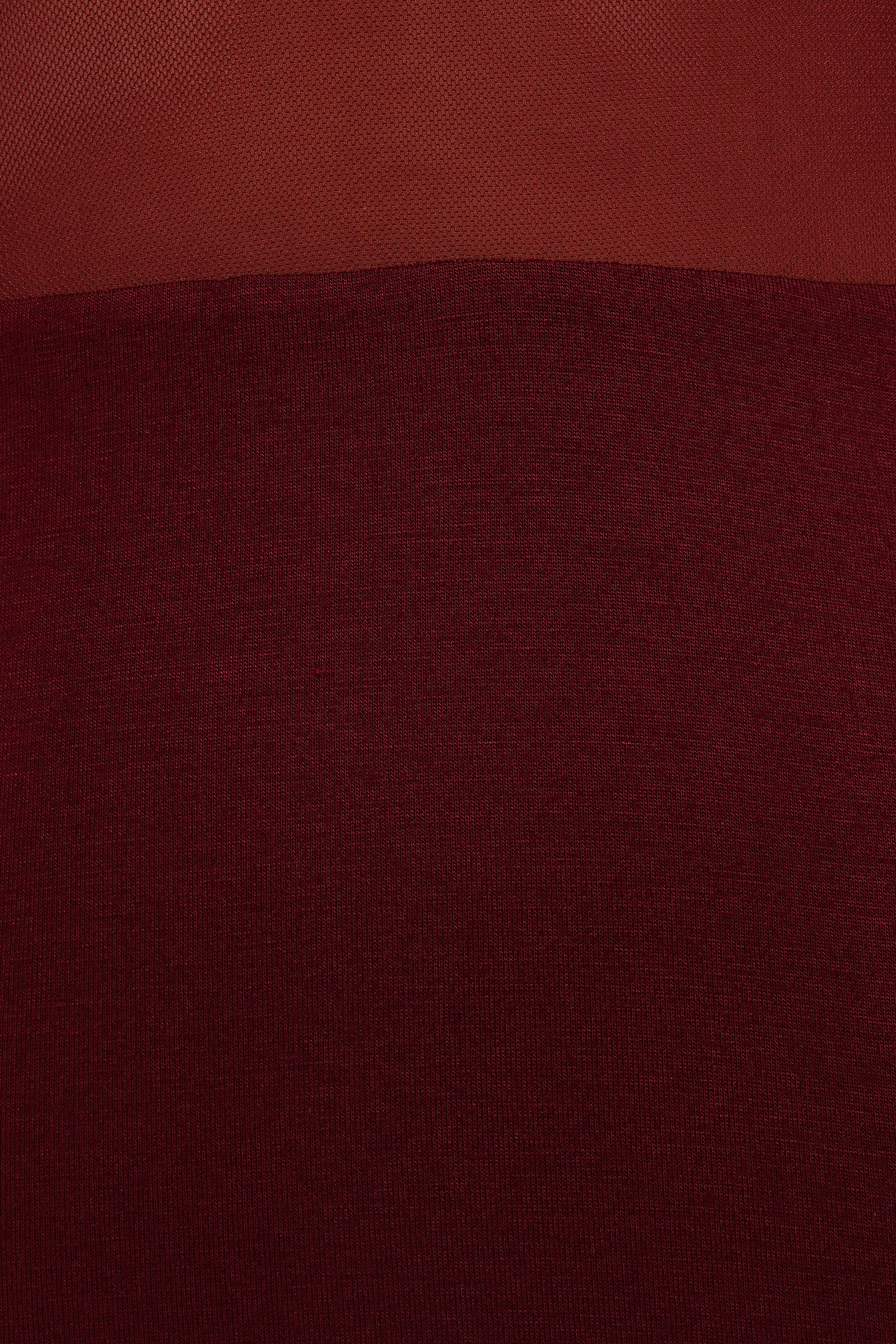 Farrow Long Sleeve Midi Dress - Wine