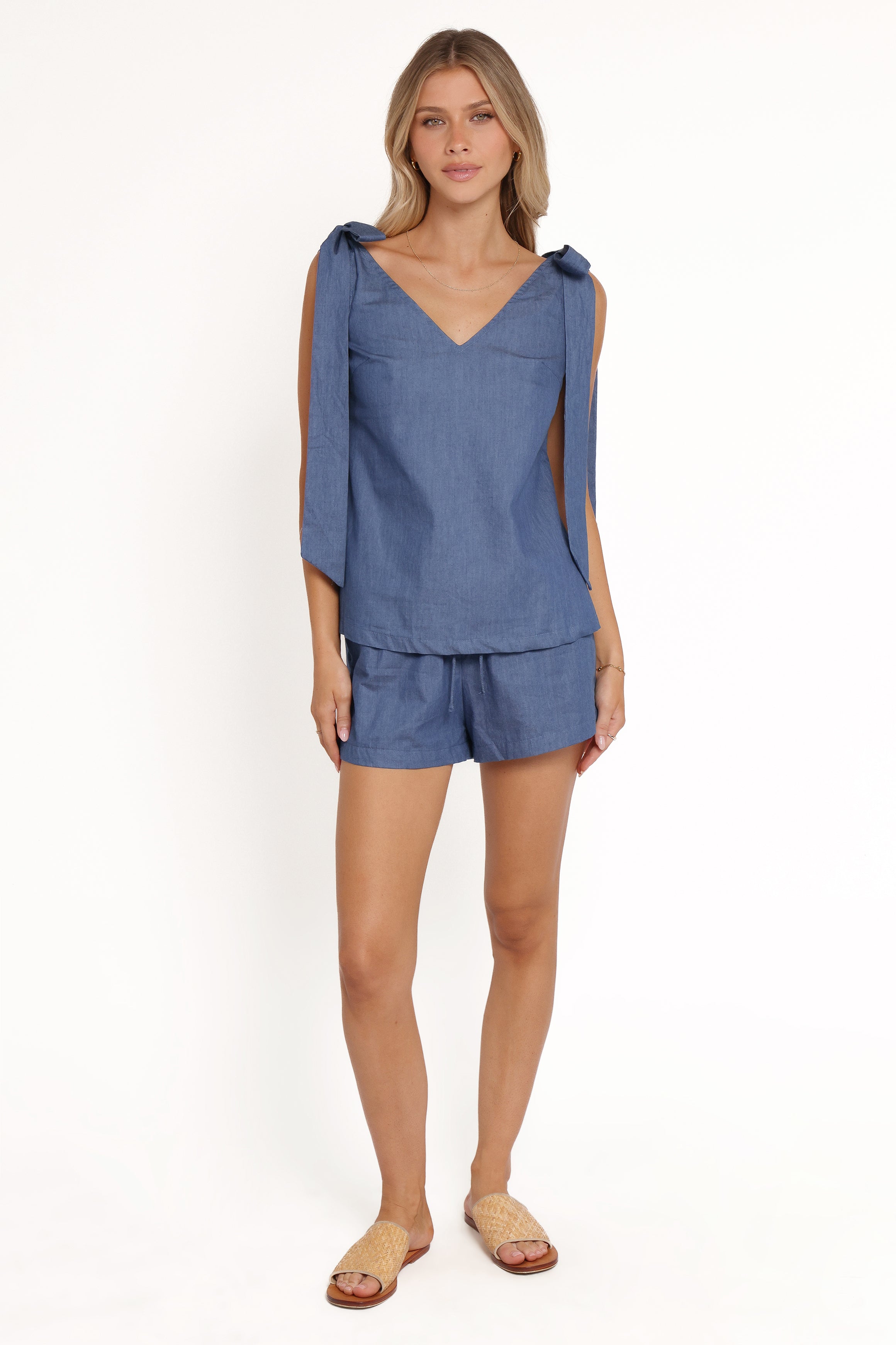 Francis Short Set - Denim