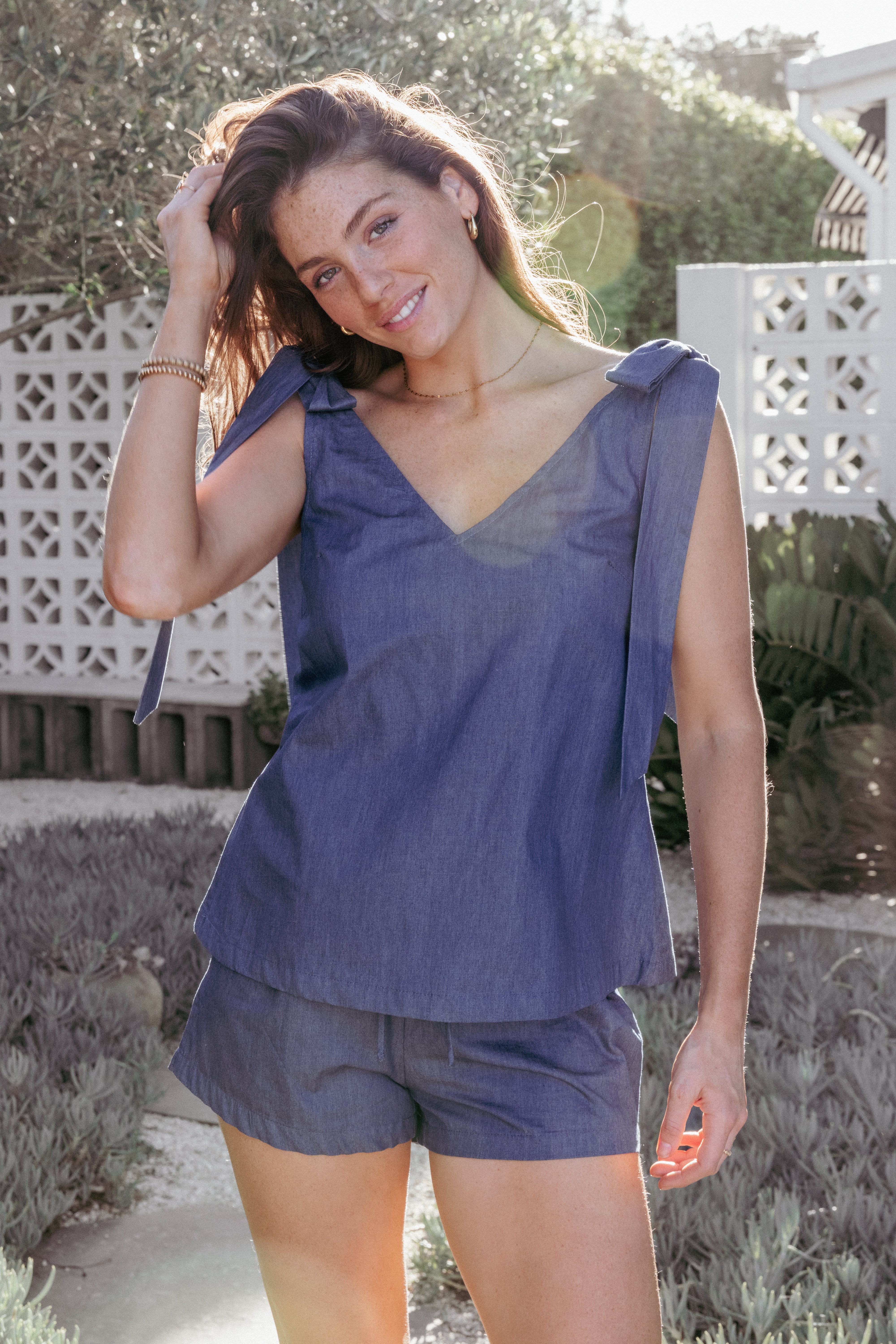 Francis Short Set - Denim