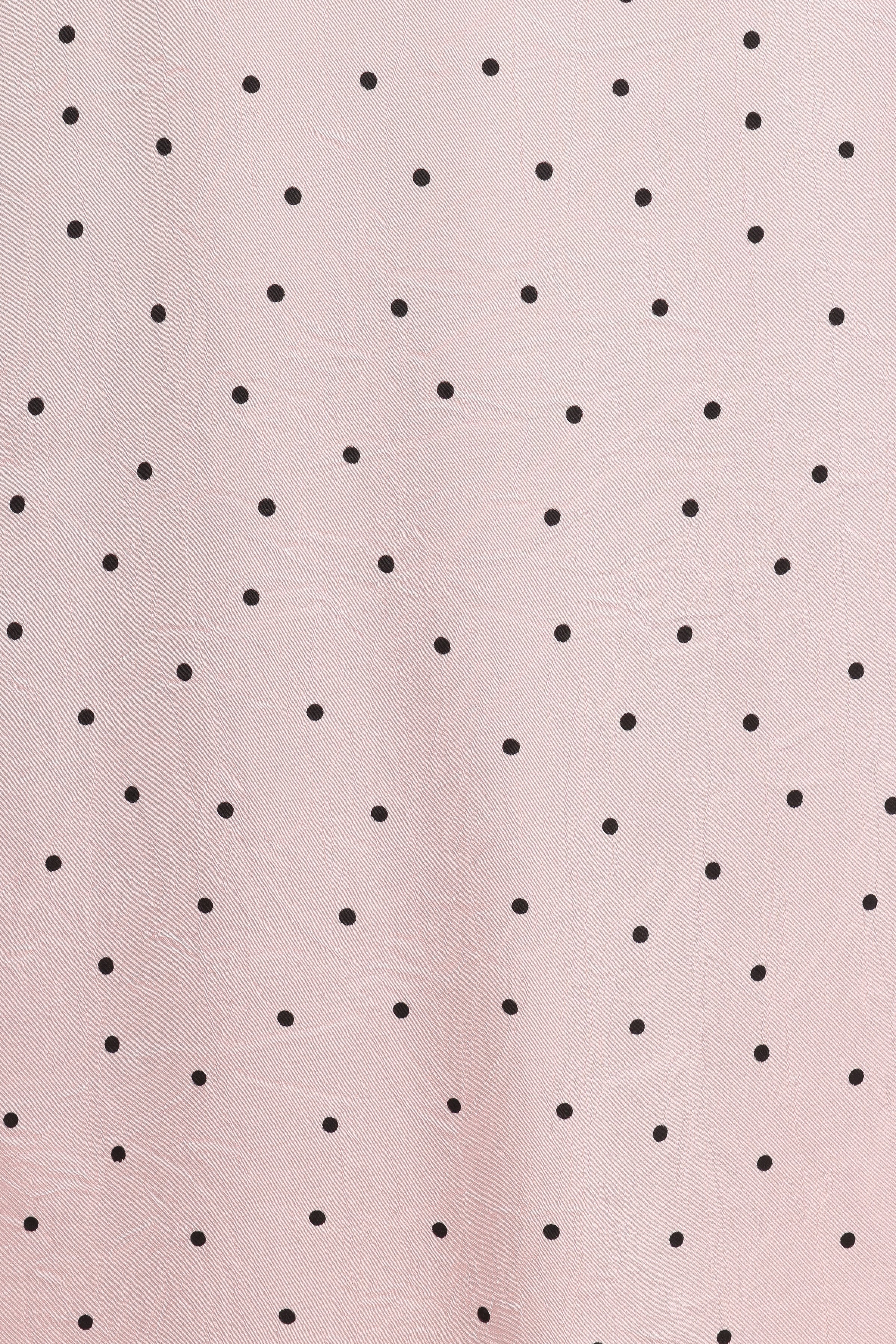Gabrielle Mini Dress - Pink Polka Dot