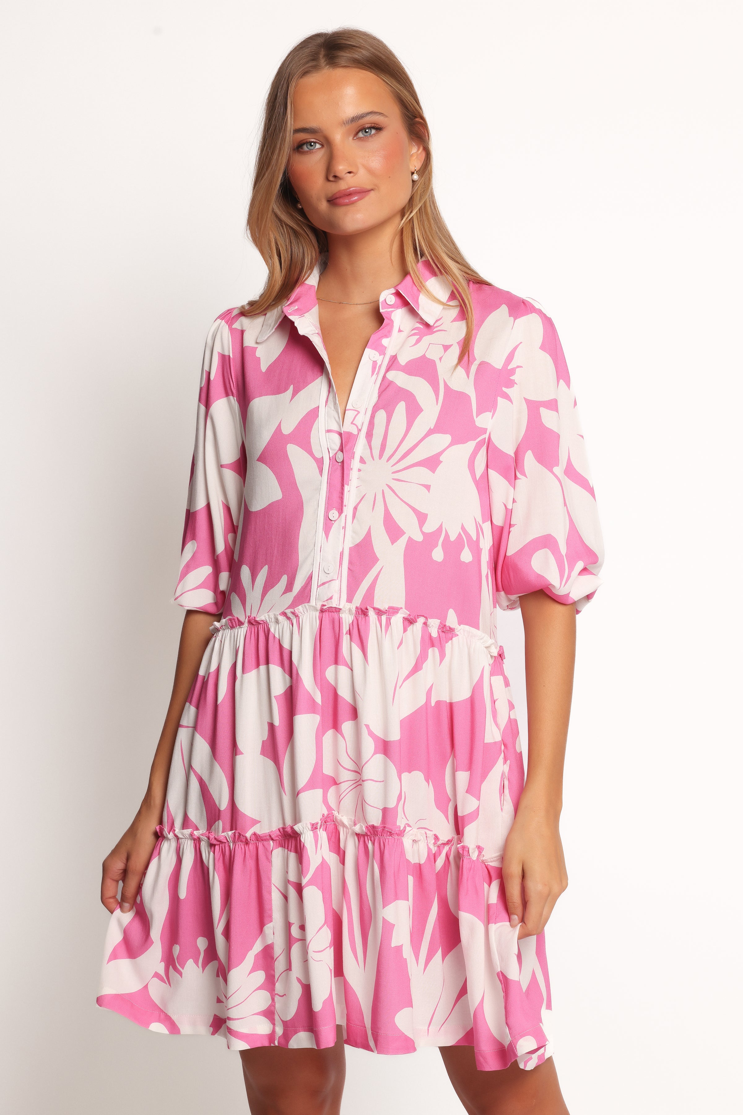 Galatea Mini Dress - Nola Print