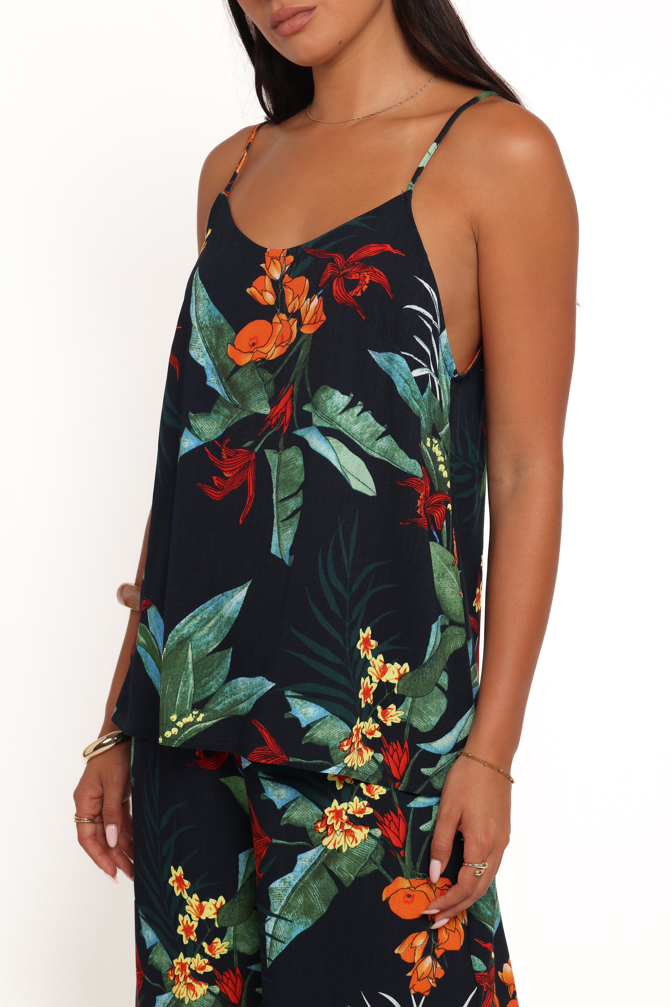 Ginny Pant Set - Blue Floral