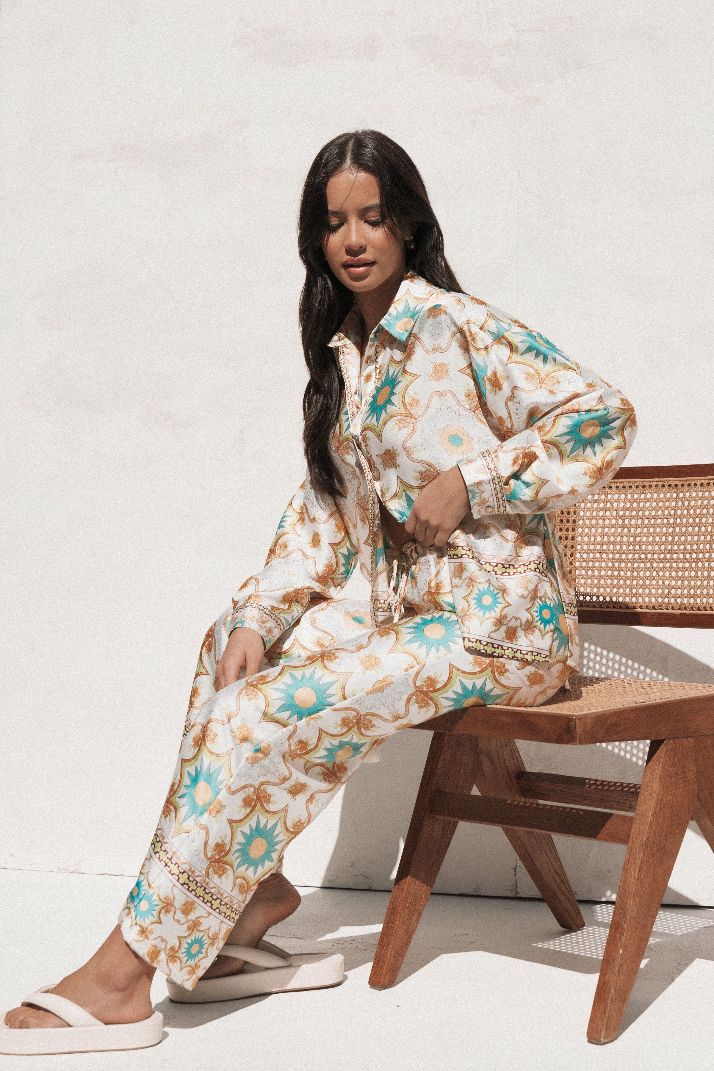 Gretel Shirt - White Multi