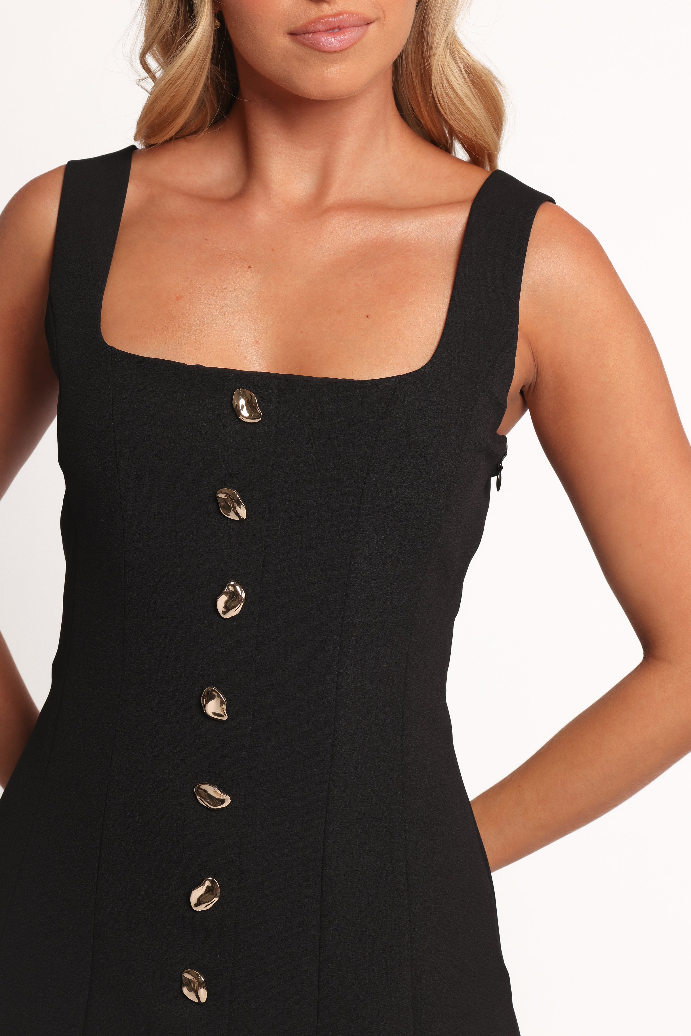 Heidi Mini Dress - Black