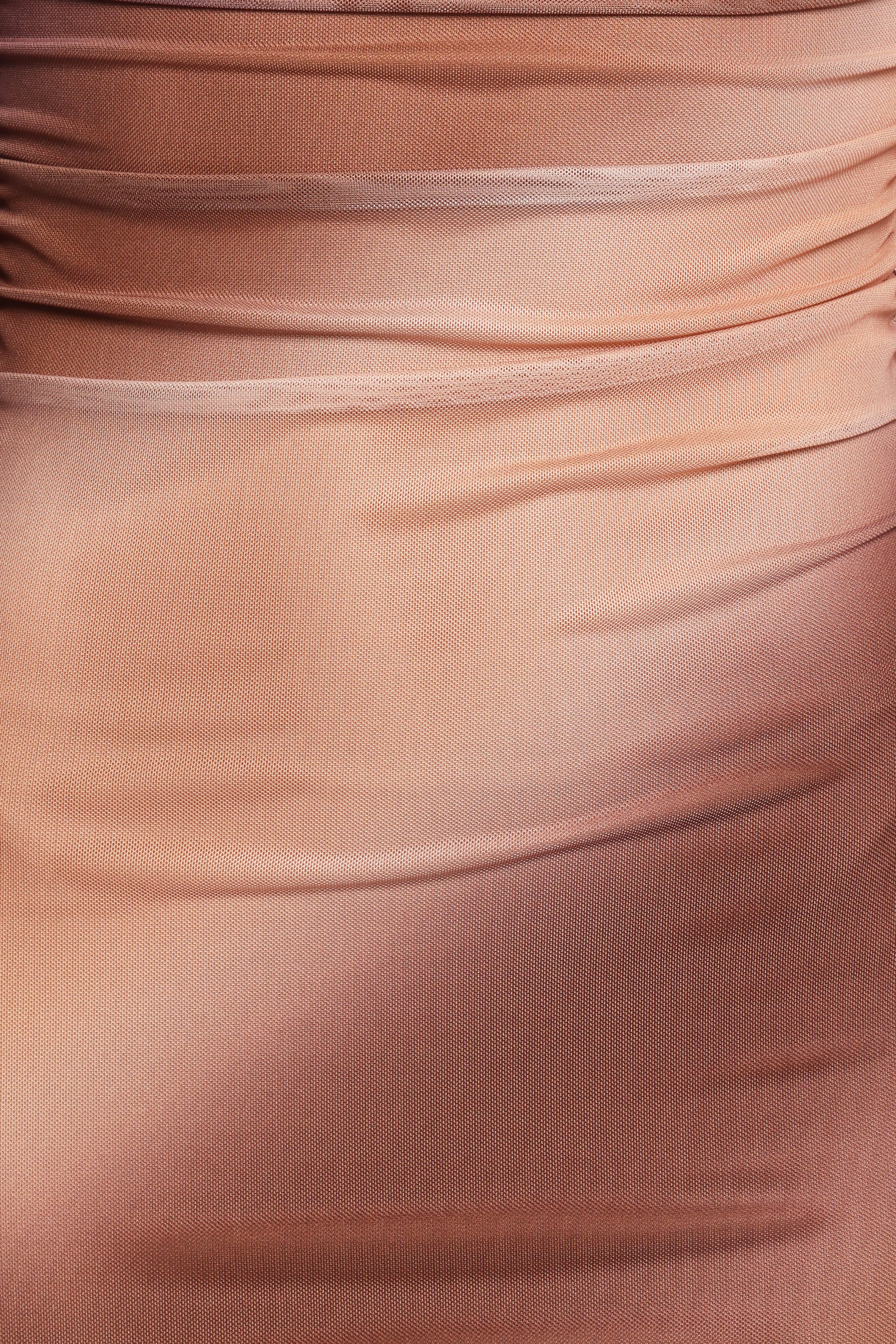 Hesper Maxi Dress - Brown Multi