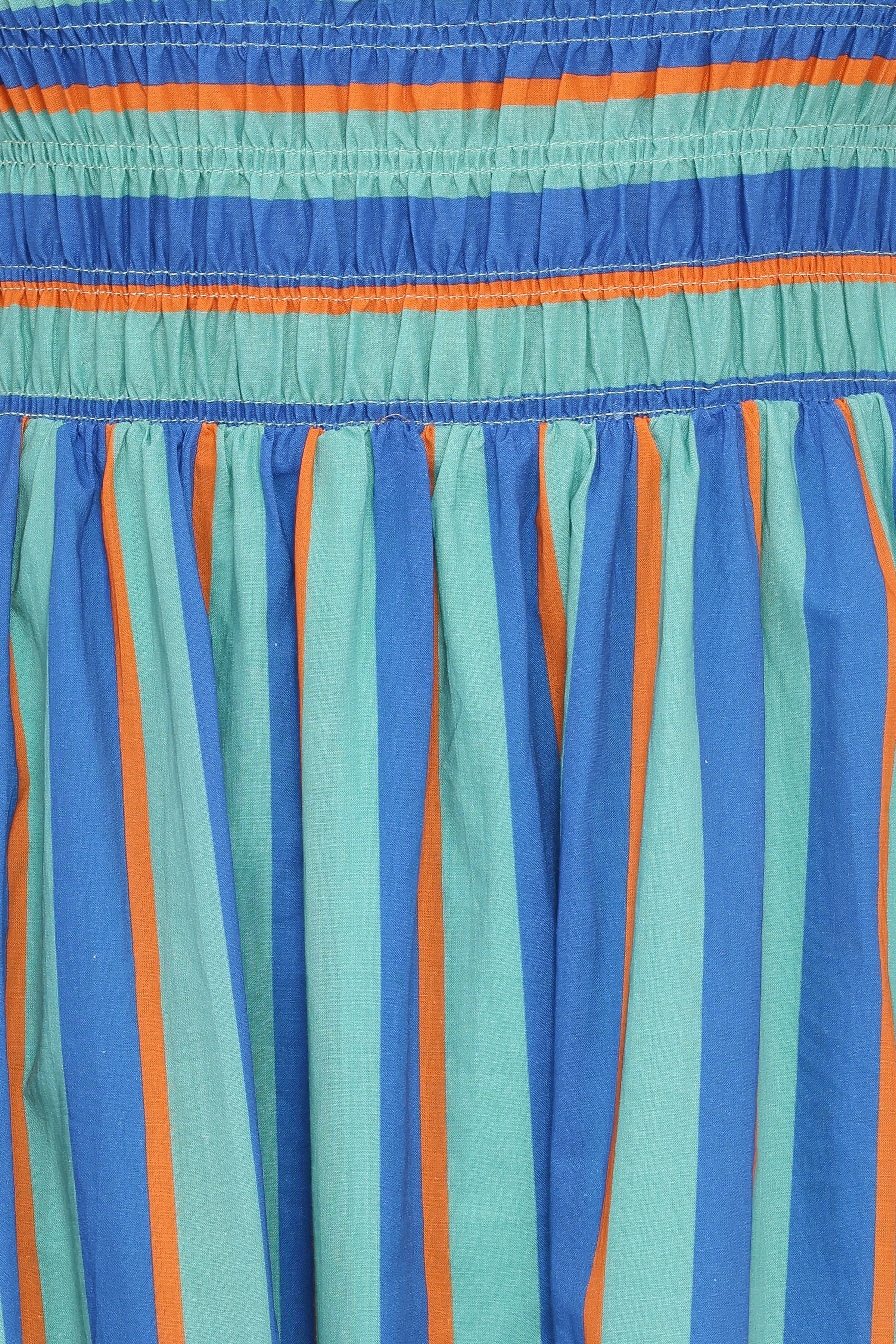 Hopkin Midi Dress - Blue Stripe