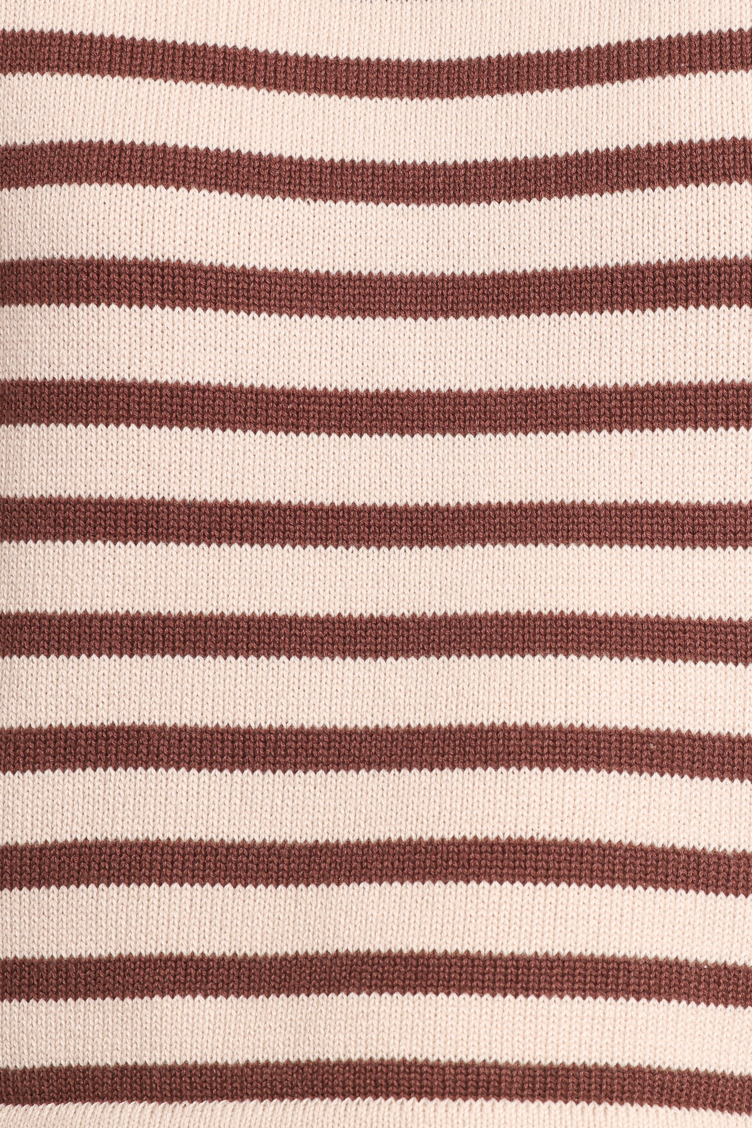 Ilona Knit Set - Brown/Cream