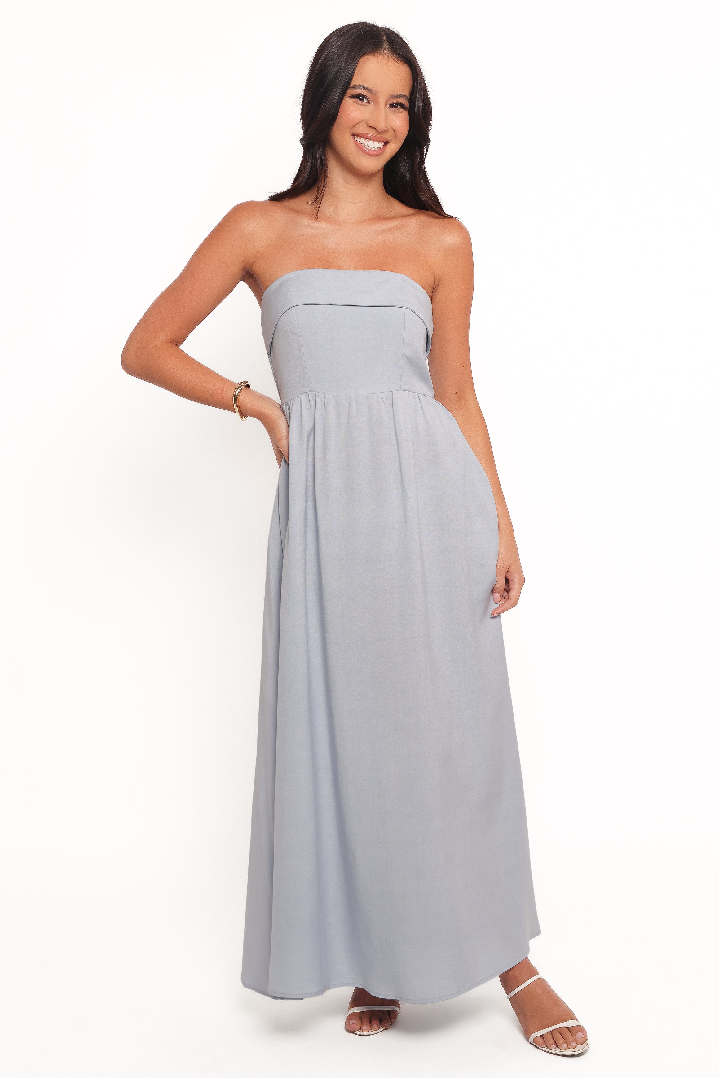 Imogen Midi Dress - Blue