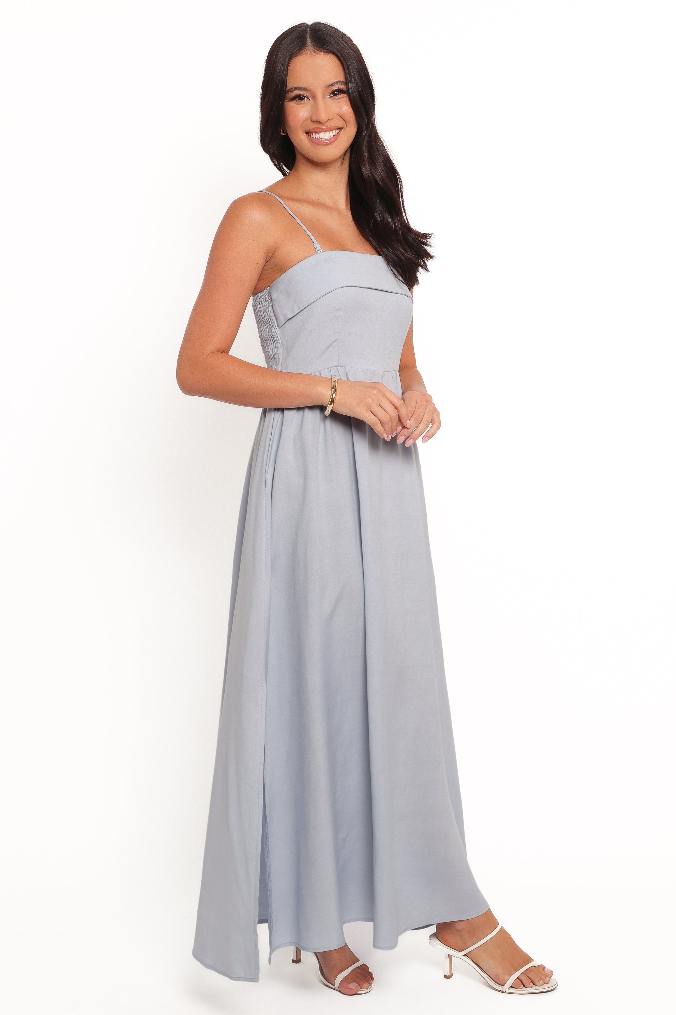 Imogen Midi Dress - Blue