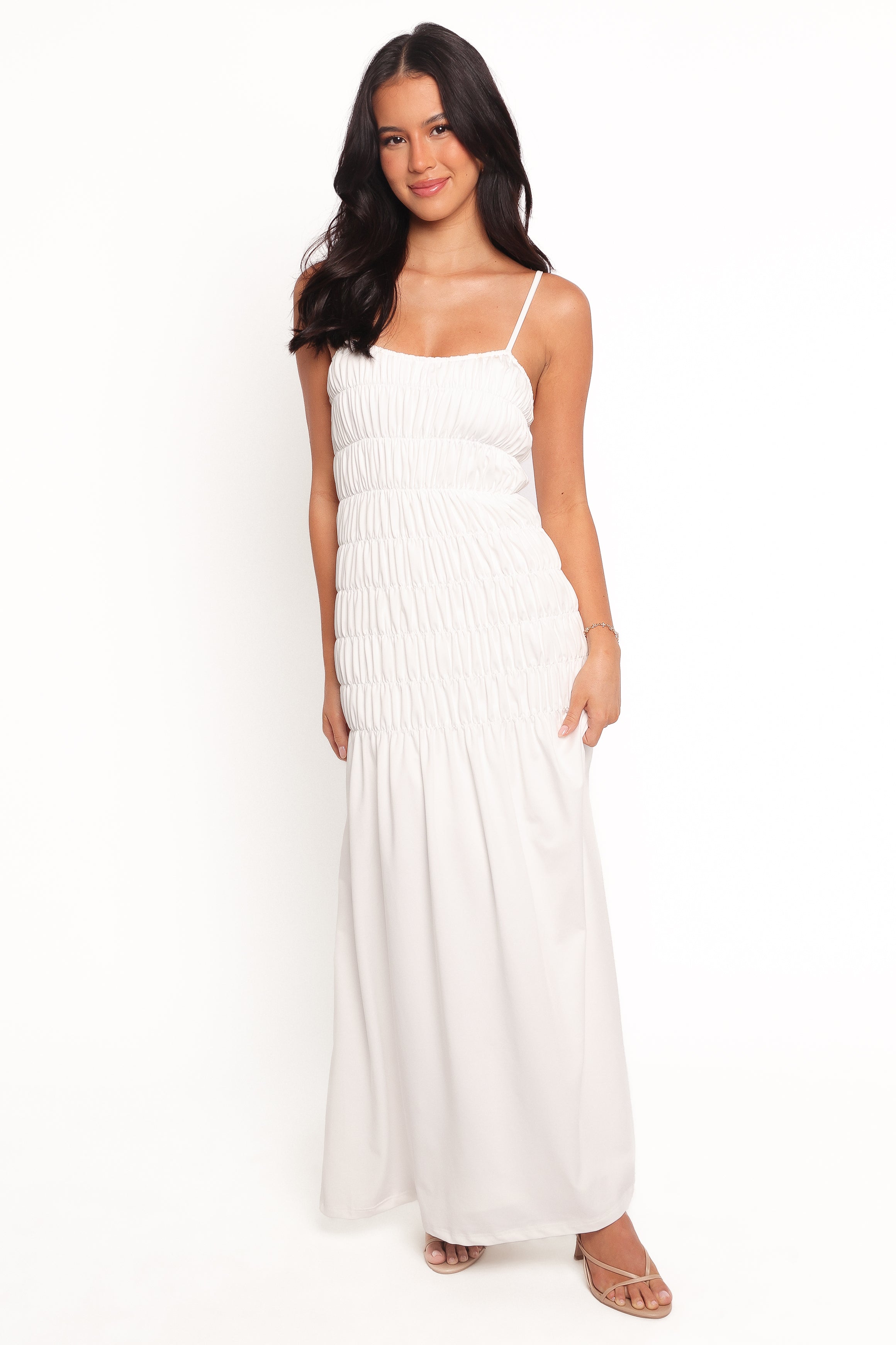 Ingrid Maxi Dress - White
