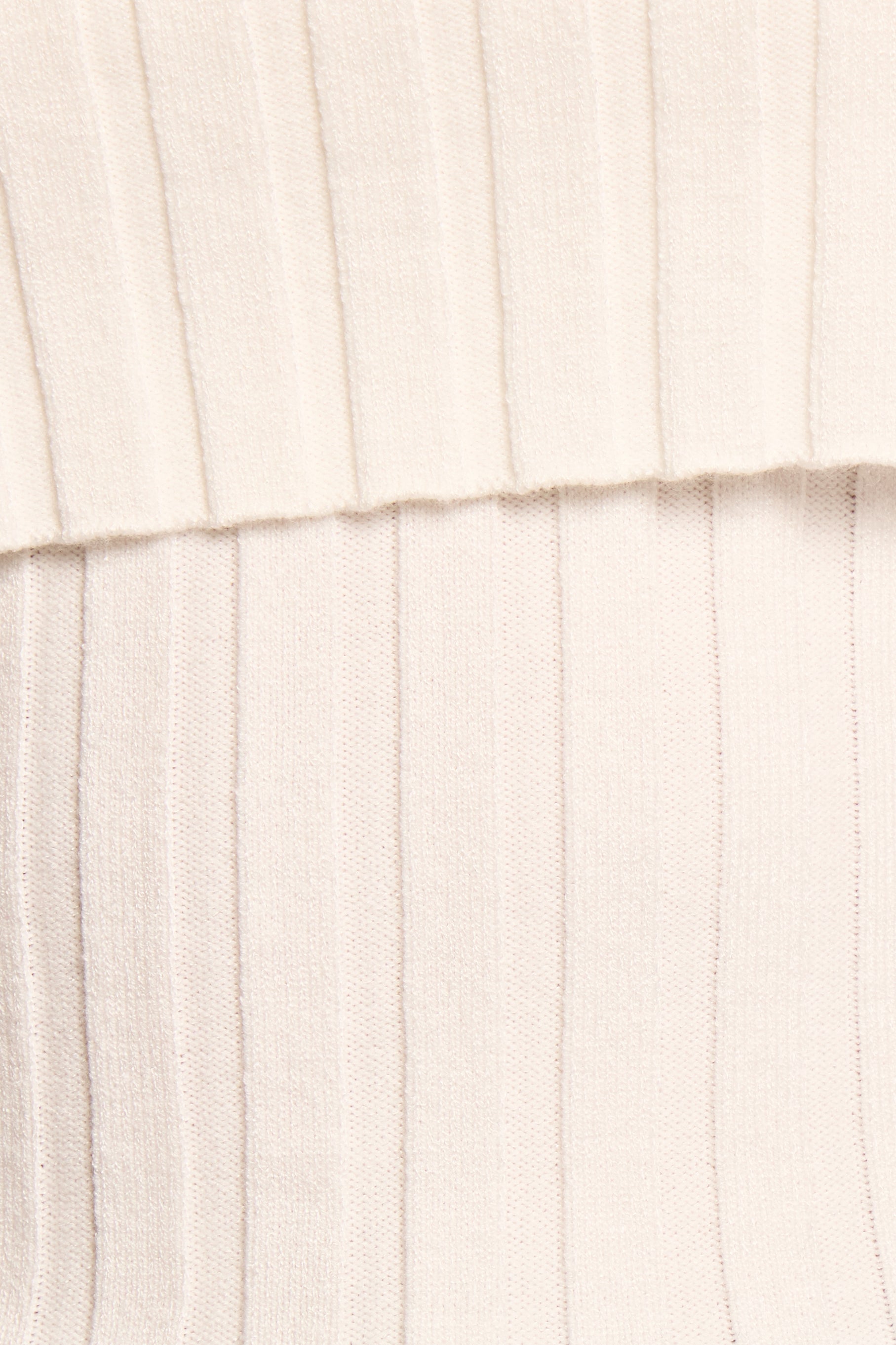 Inora Off Shoulder Knit Top - White