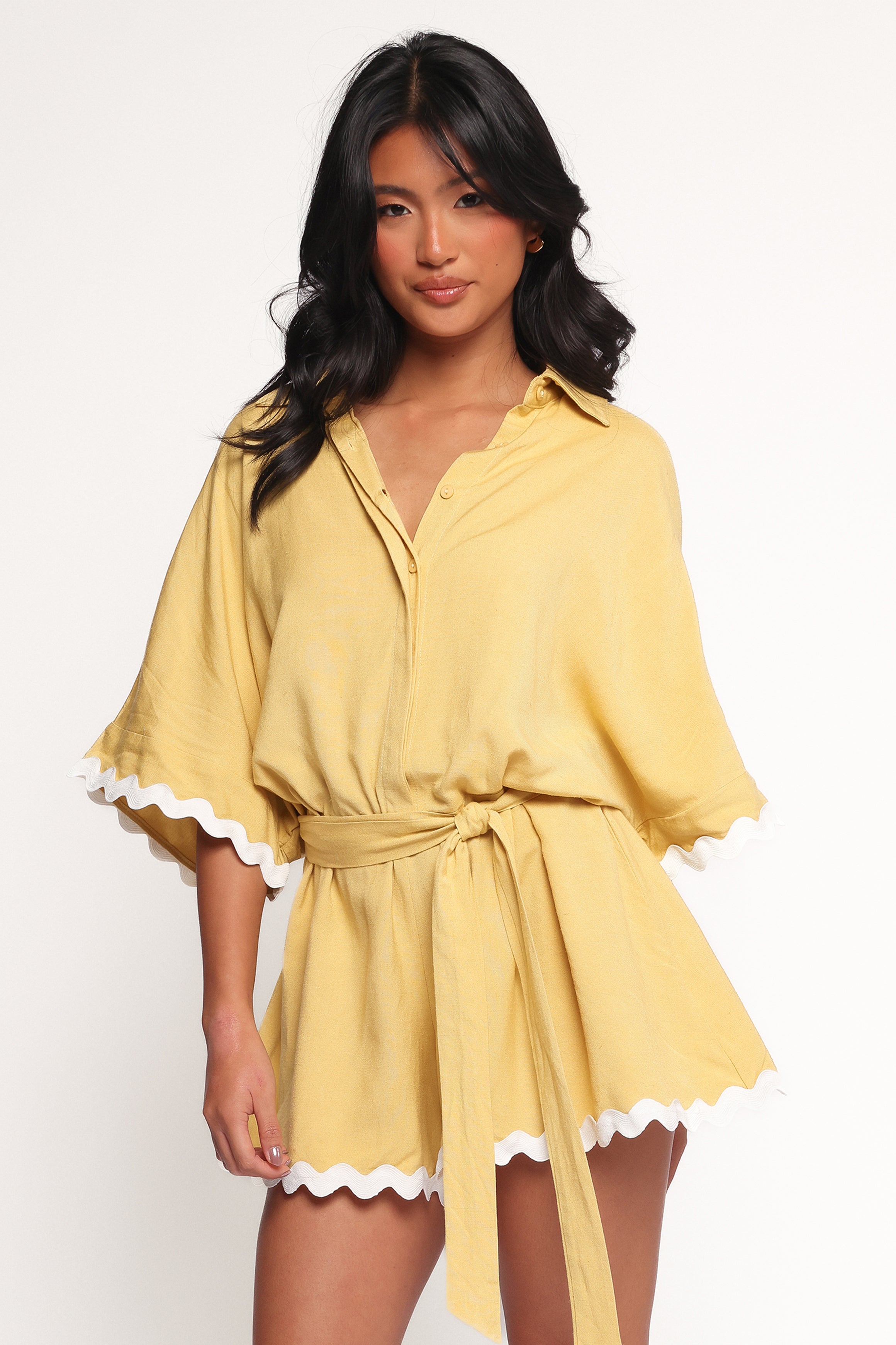 Isabella Playsuit - Panna Cotta