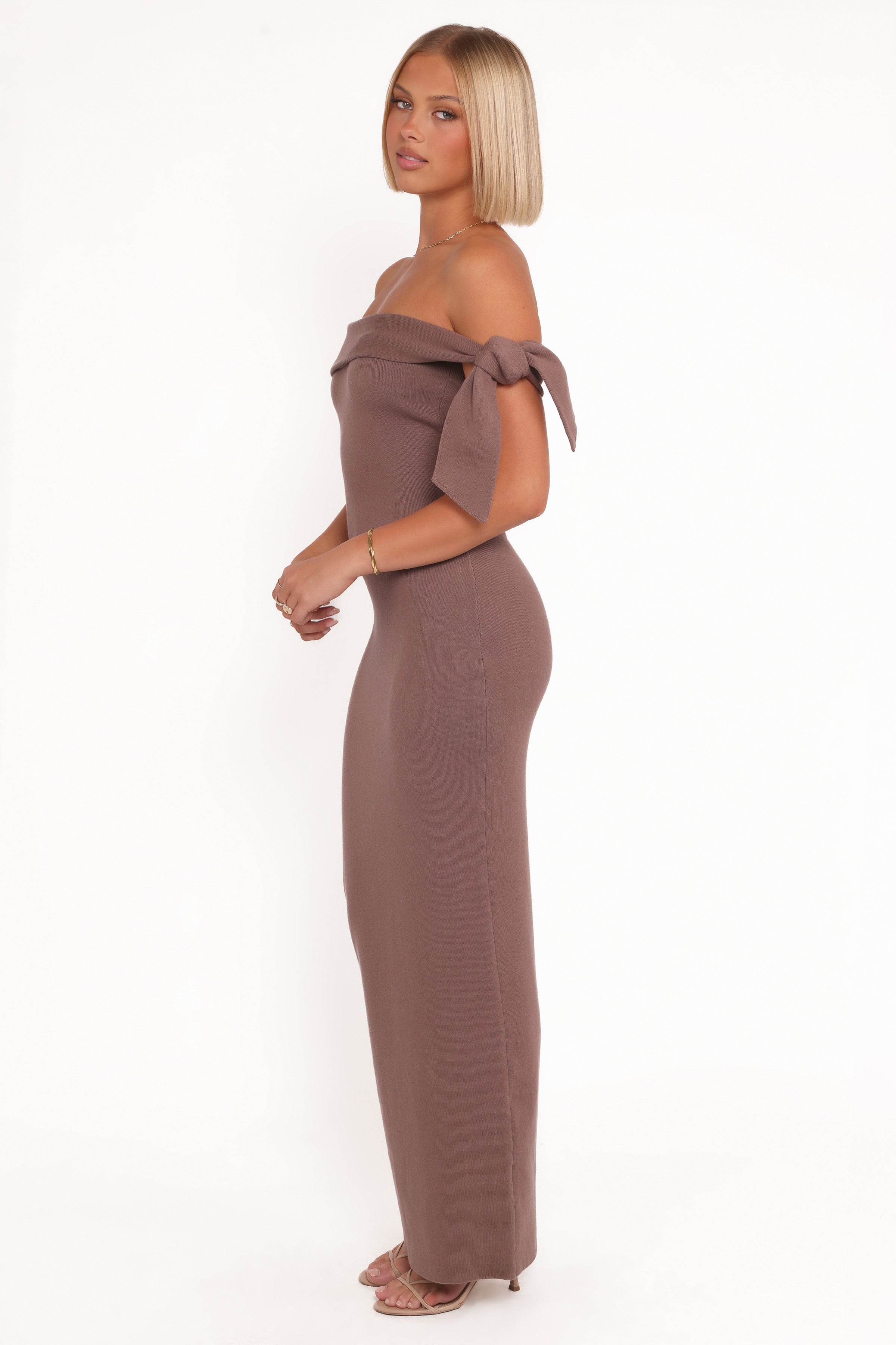 Jaymes Maxi Dress - Chocolate Brown