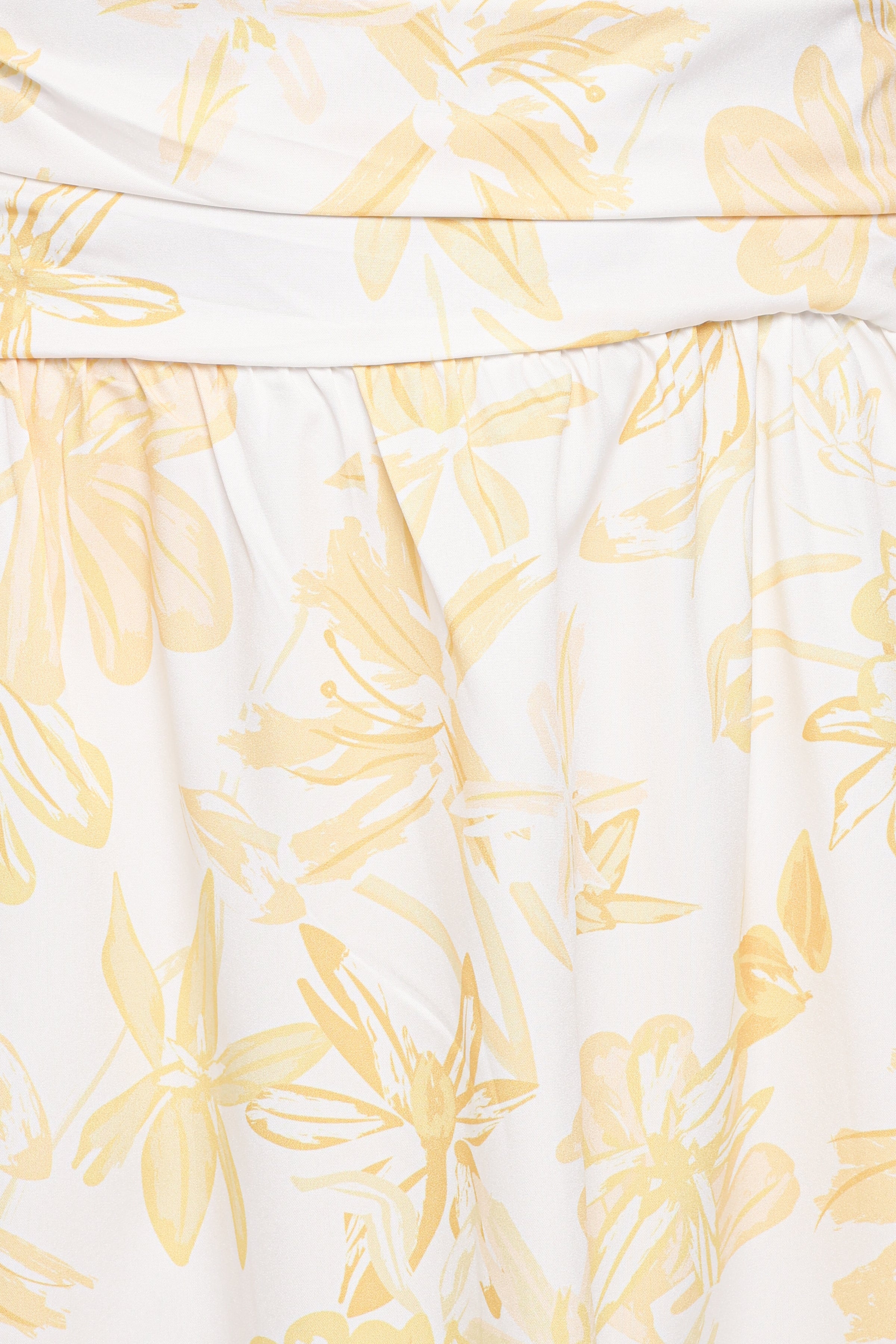 Jemma Halter Maxi Dress - Yellow Floral