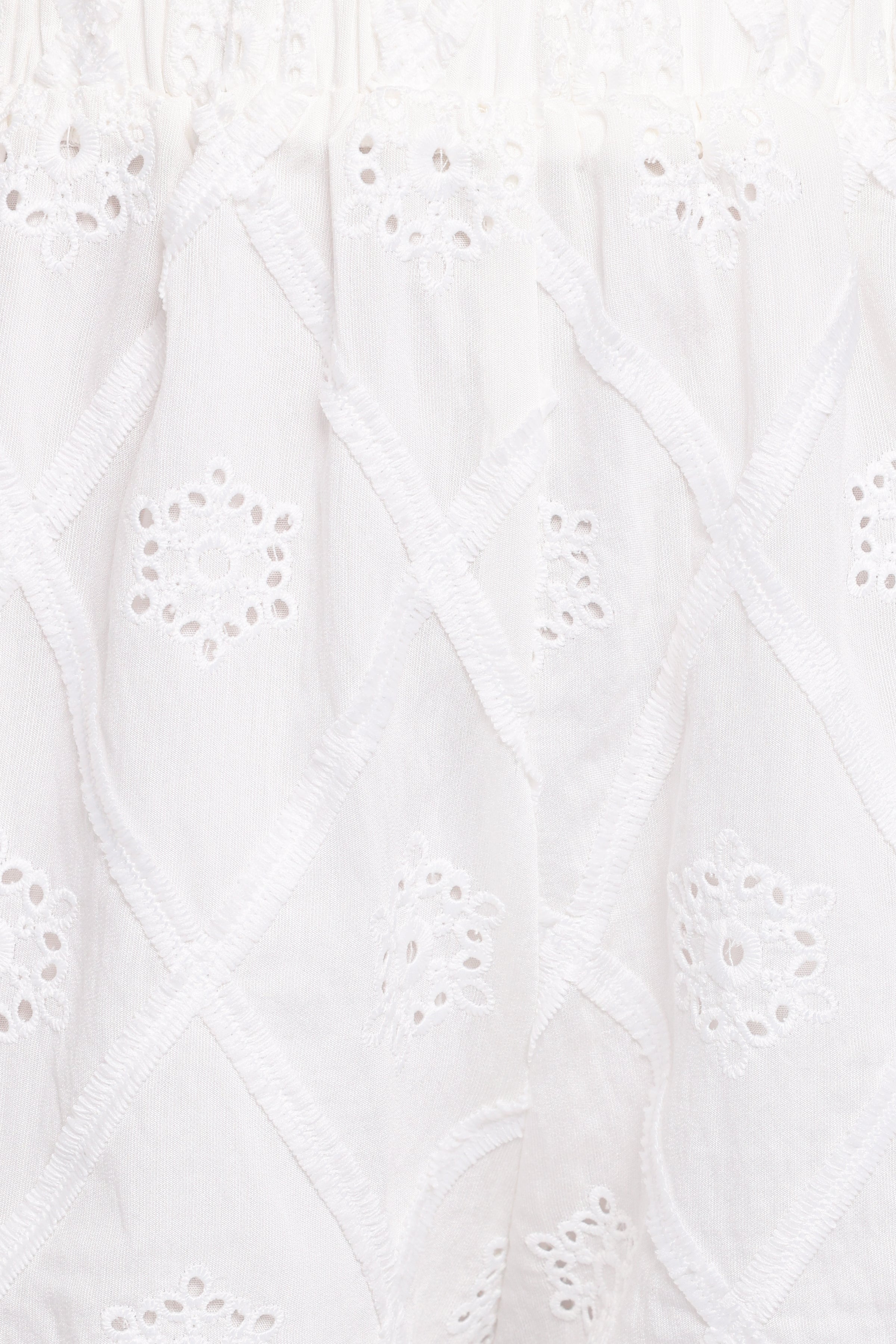 Bonnie Shorts - White Texture