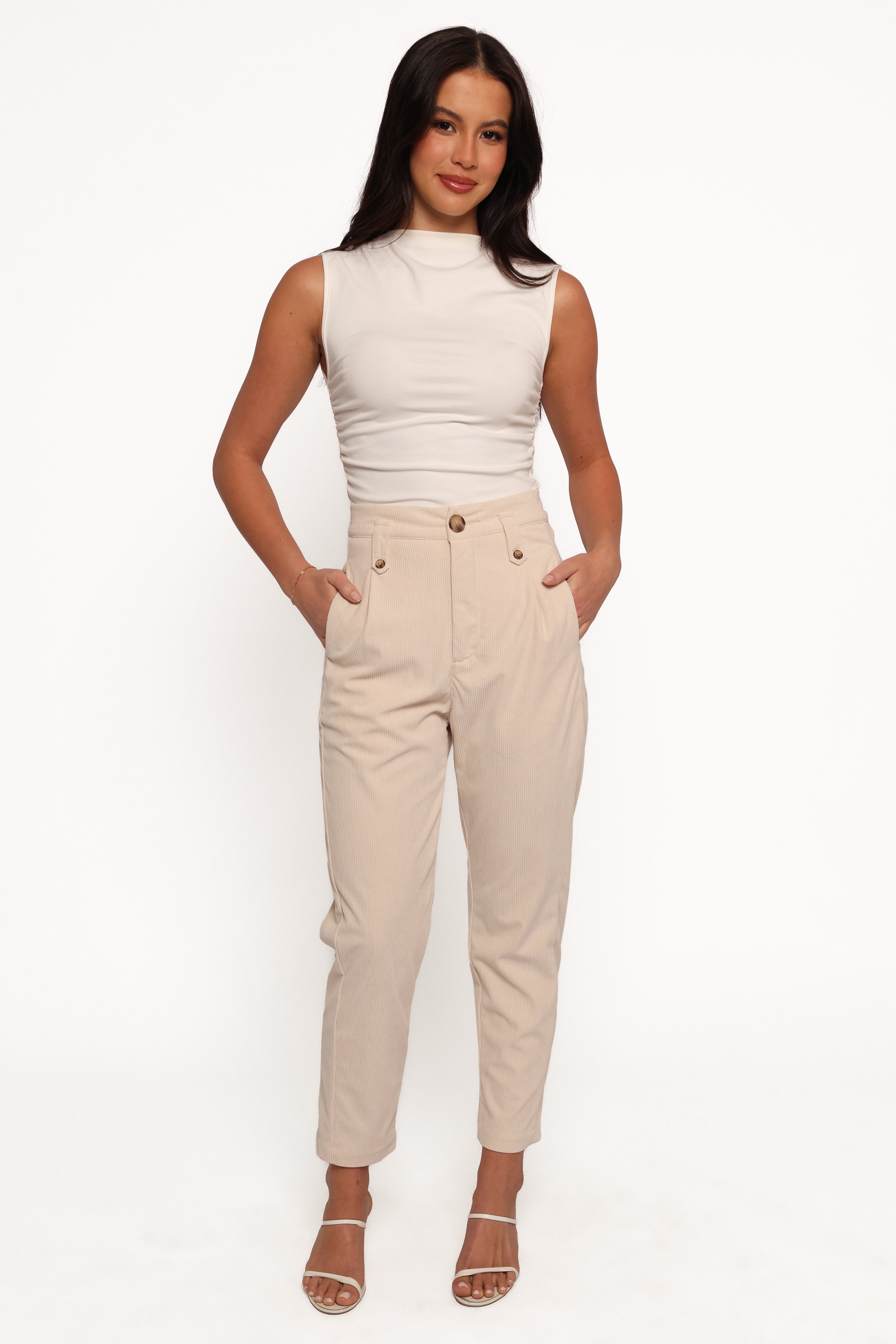 Jones Cord Pant - Cream