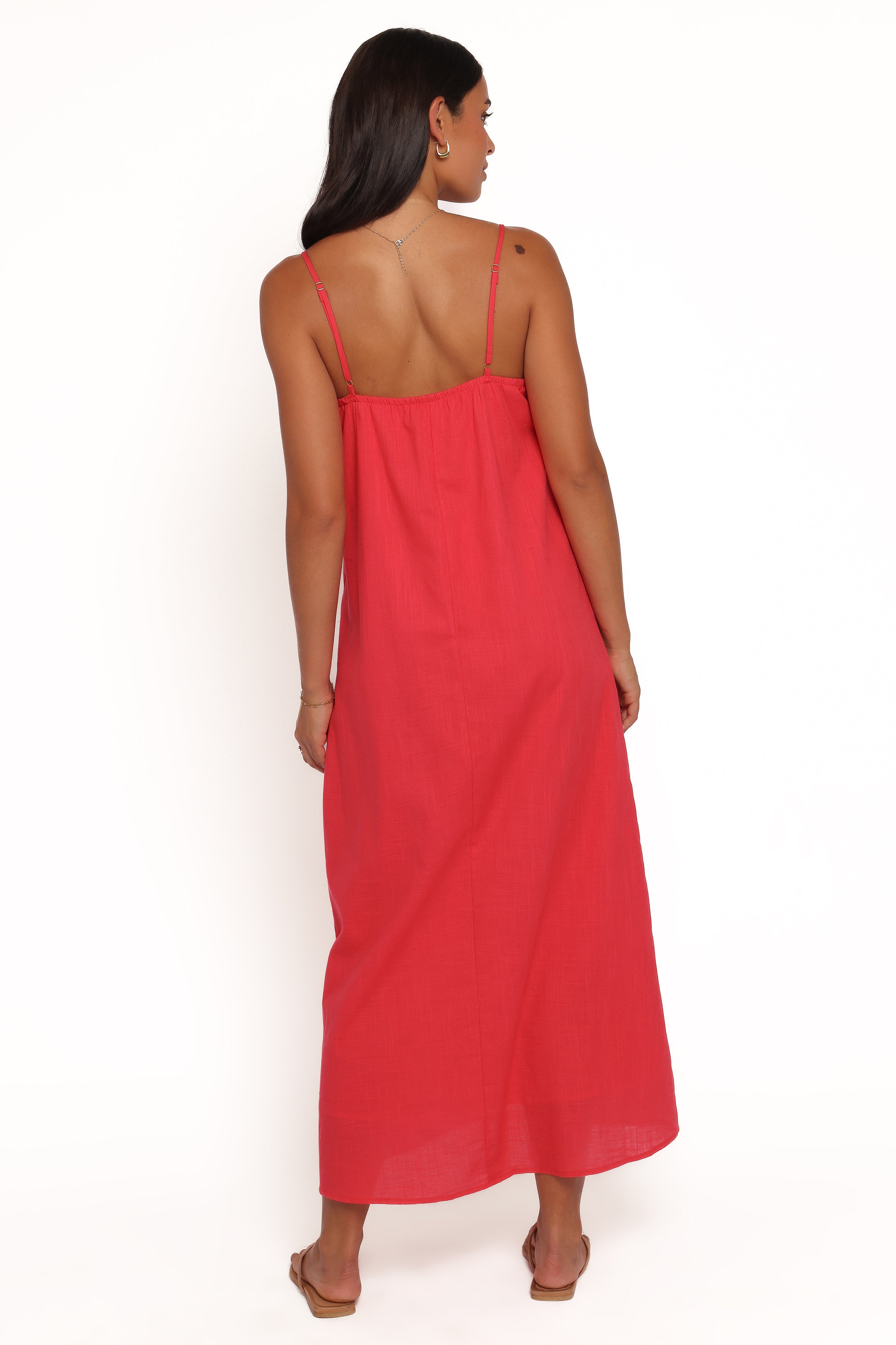 Julien Maxi Dress - Red