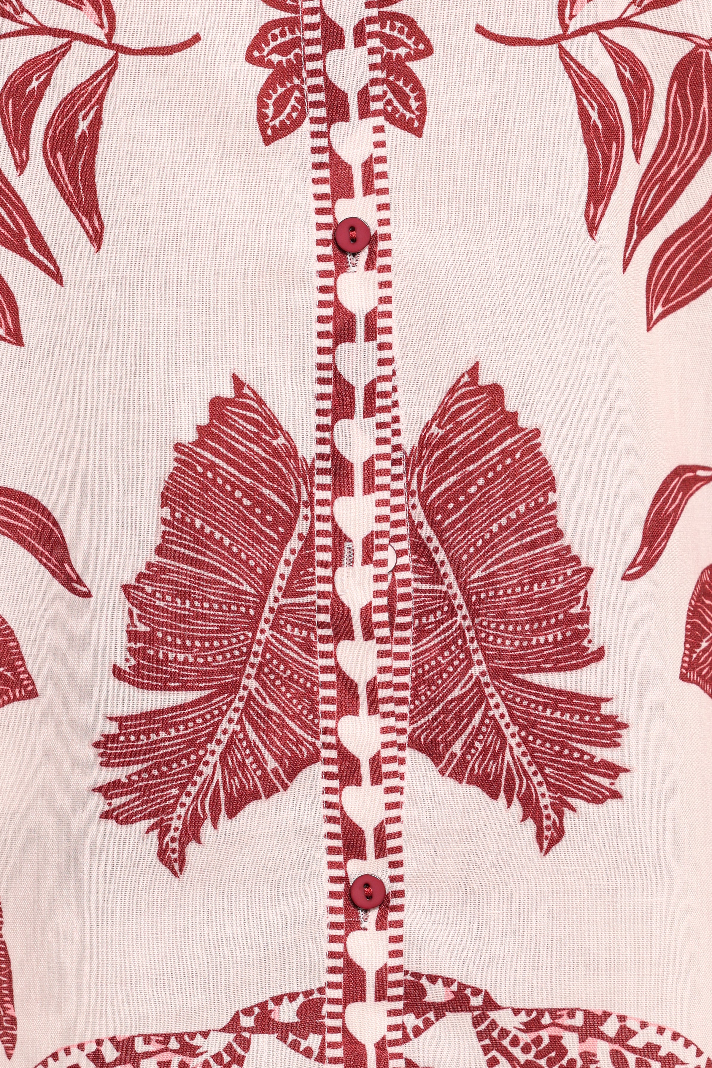Karva Top - Leaf Print
