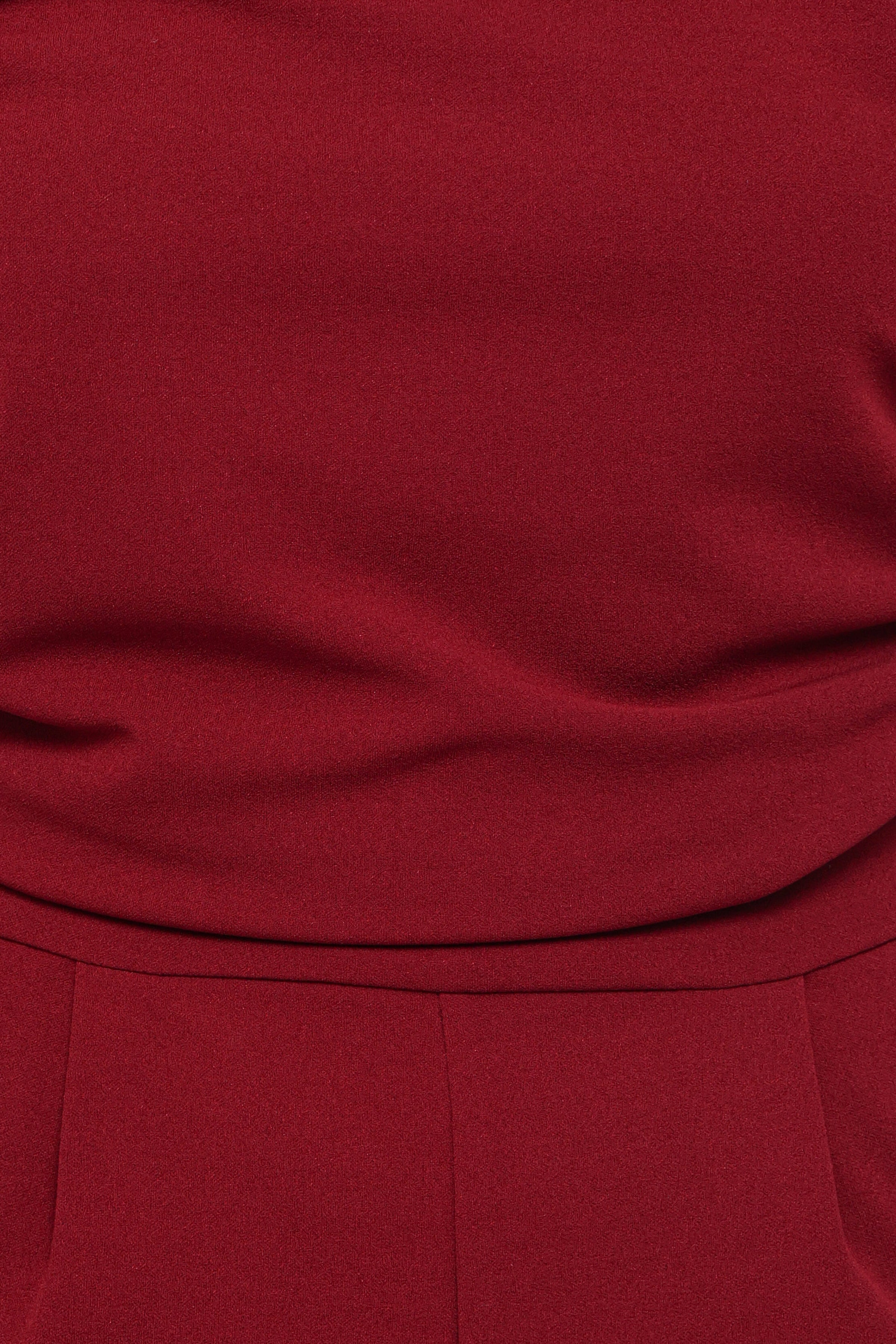 Kassidy Off Shoulder Jumpsuit - Burgundy