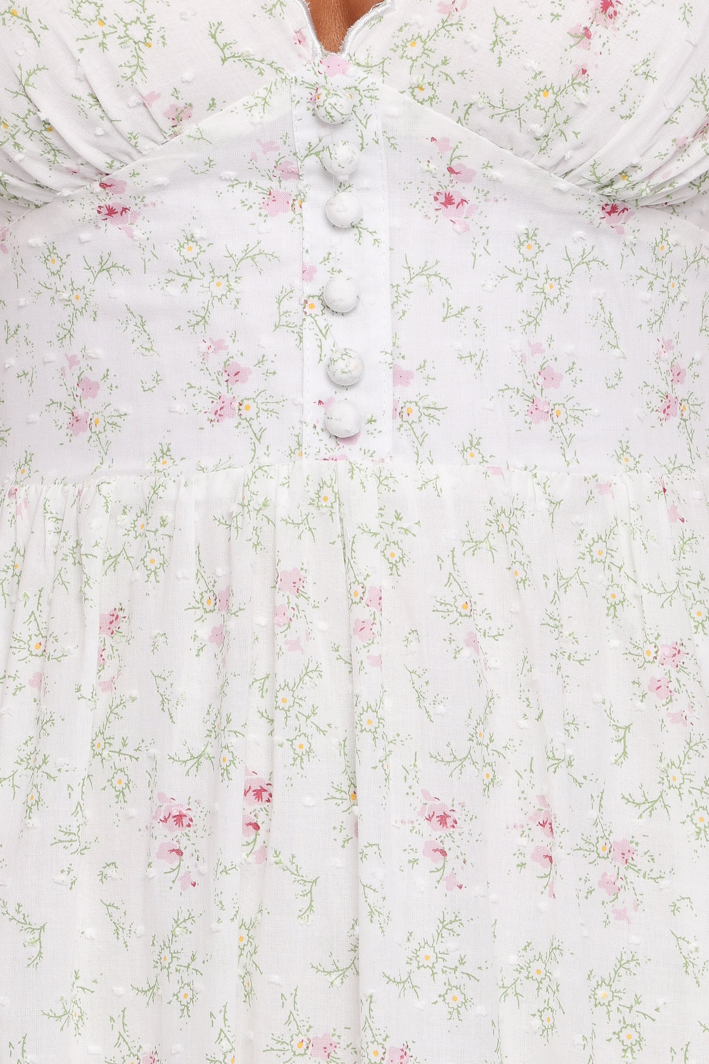 Kimlee Midi Dress - Garden Ditsy