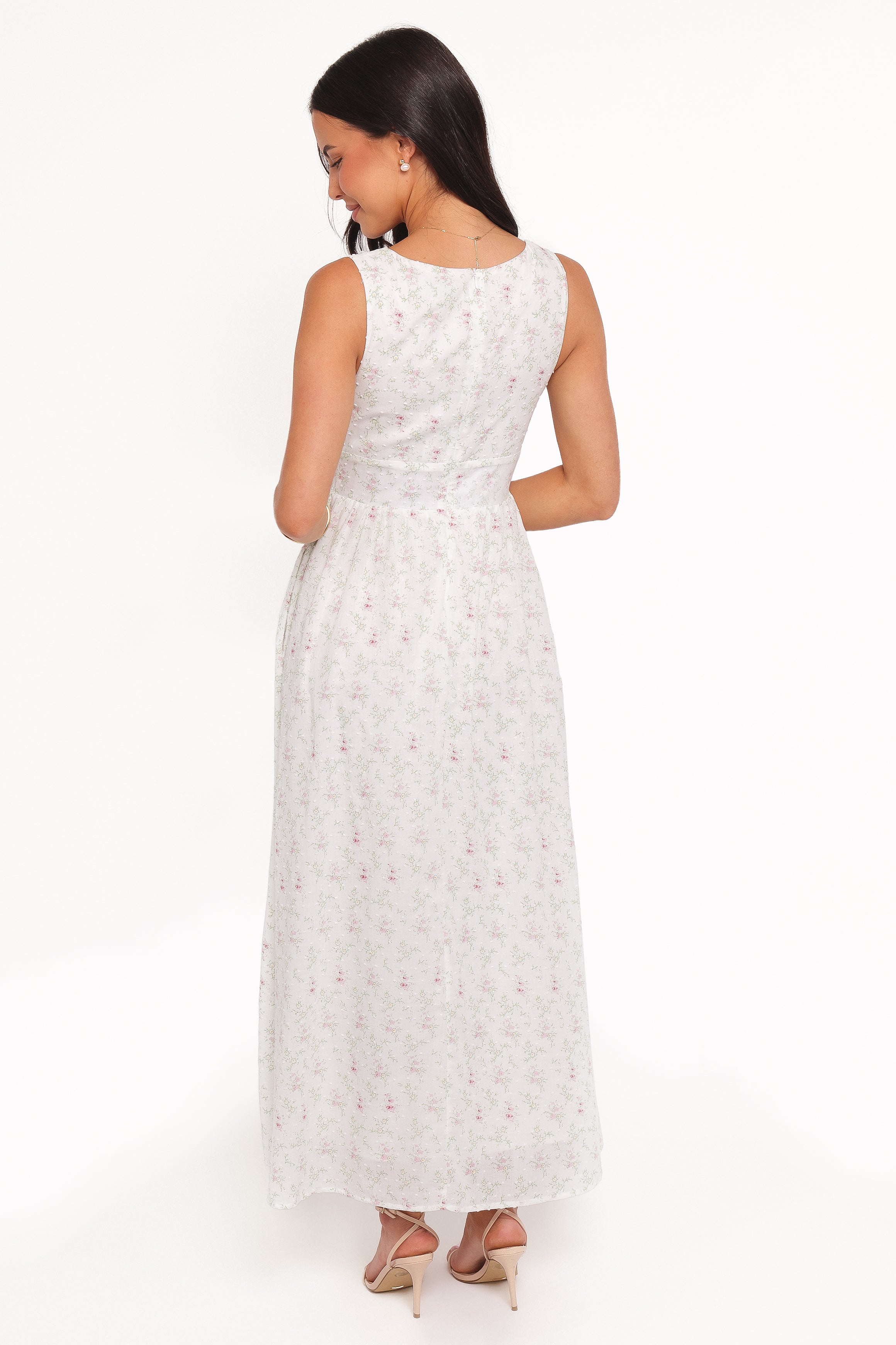 Kimlee Midi Dress - Garden Ditsy
