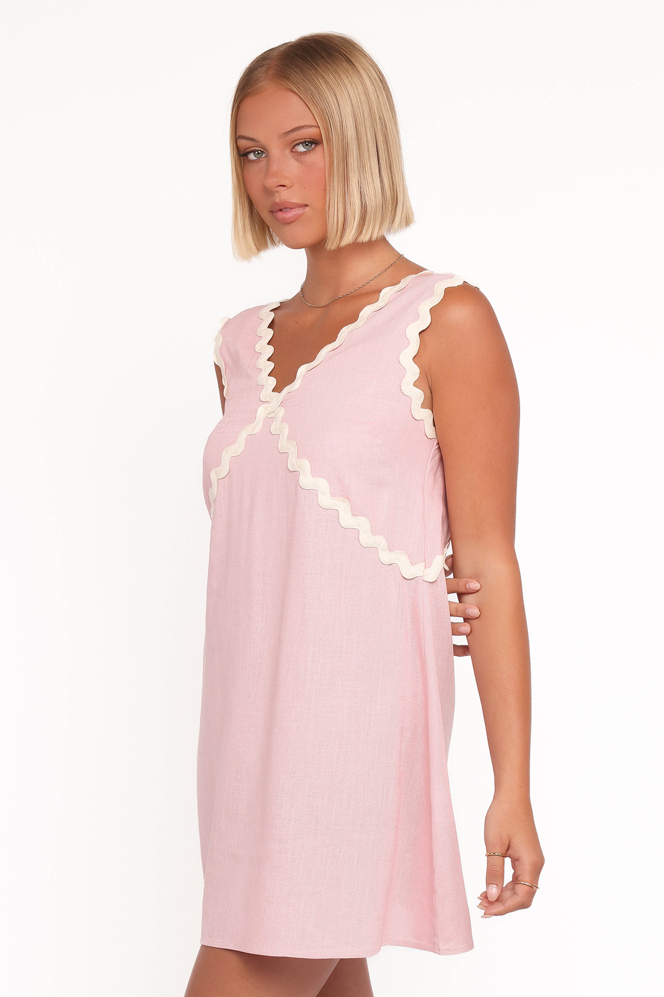Lark Mini Dress - Pink