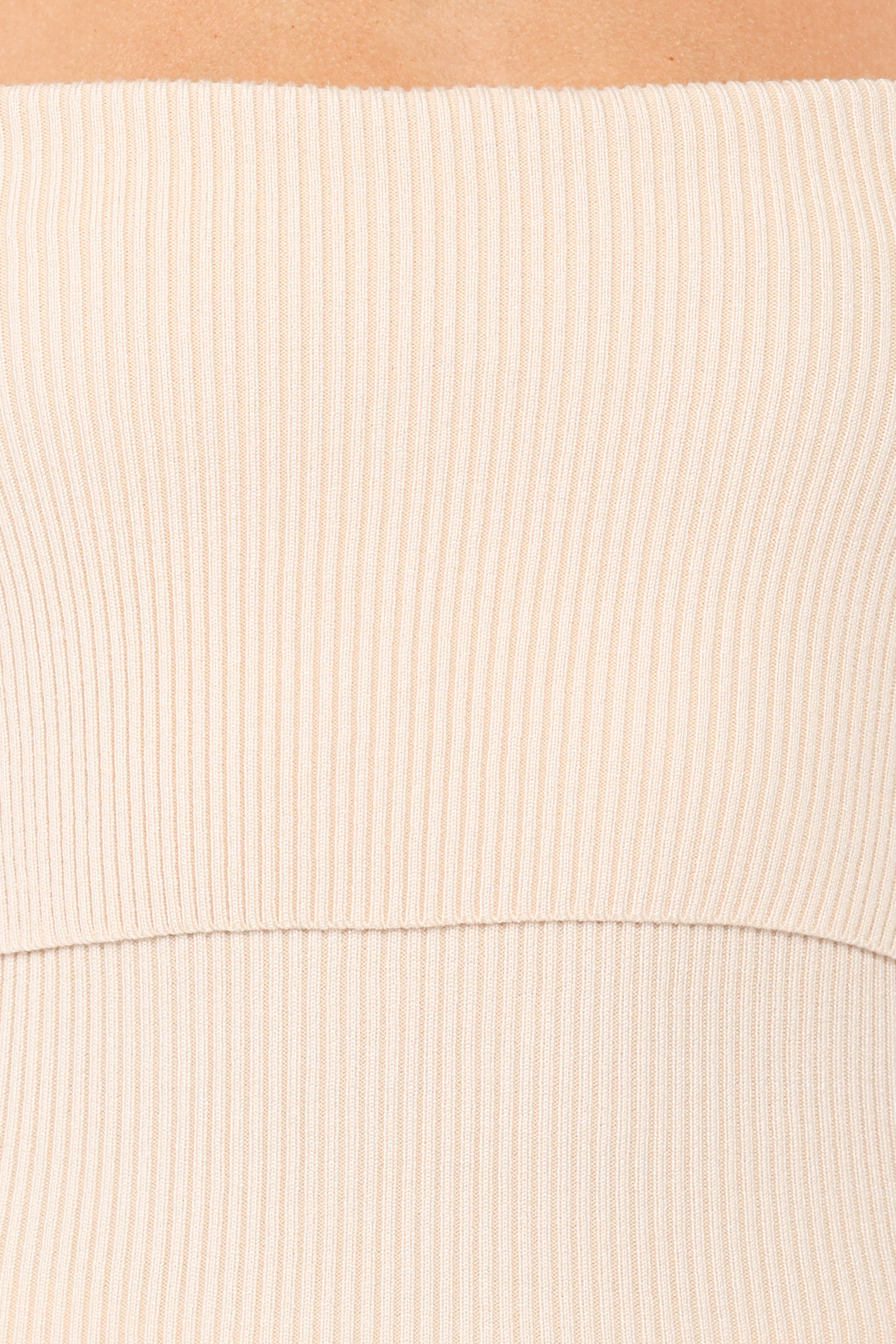 Larkin Knitted Skirt Set - Beige