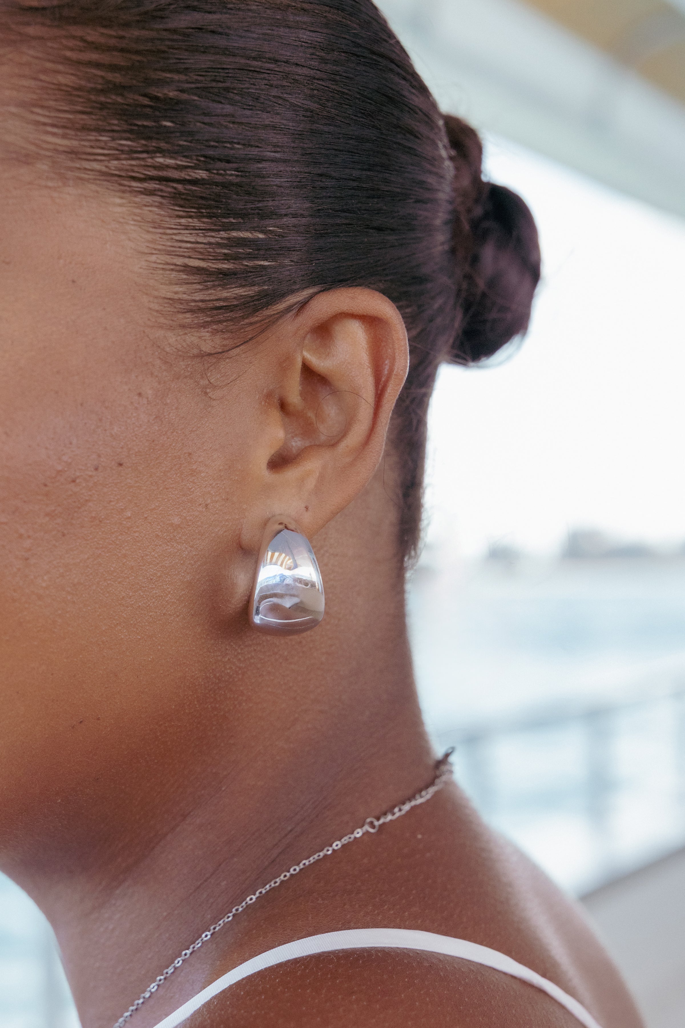 Leandra Earrings - Silver