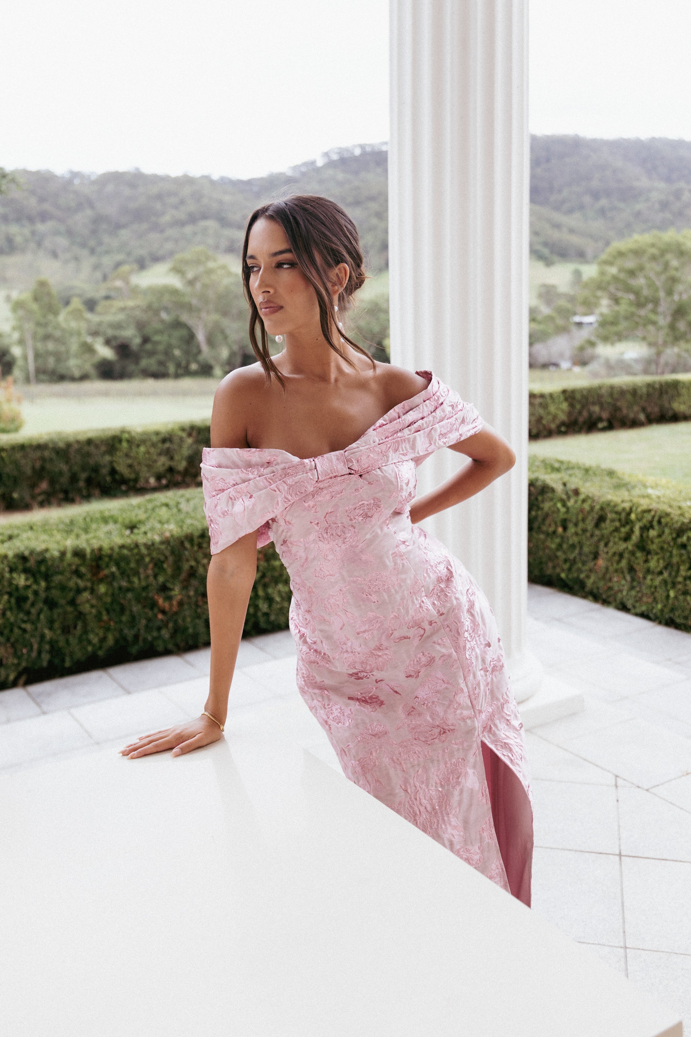 Lilia Maxi Dress - Pink