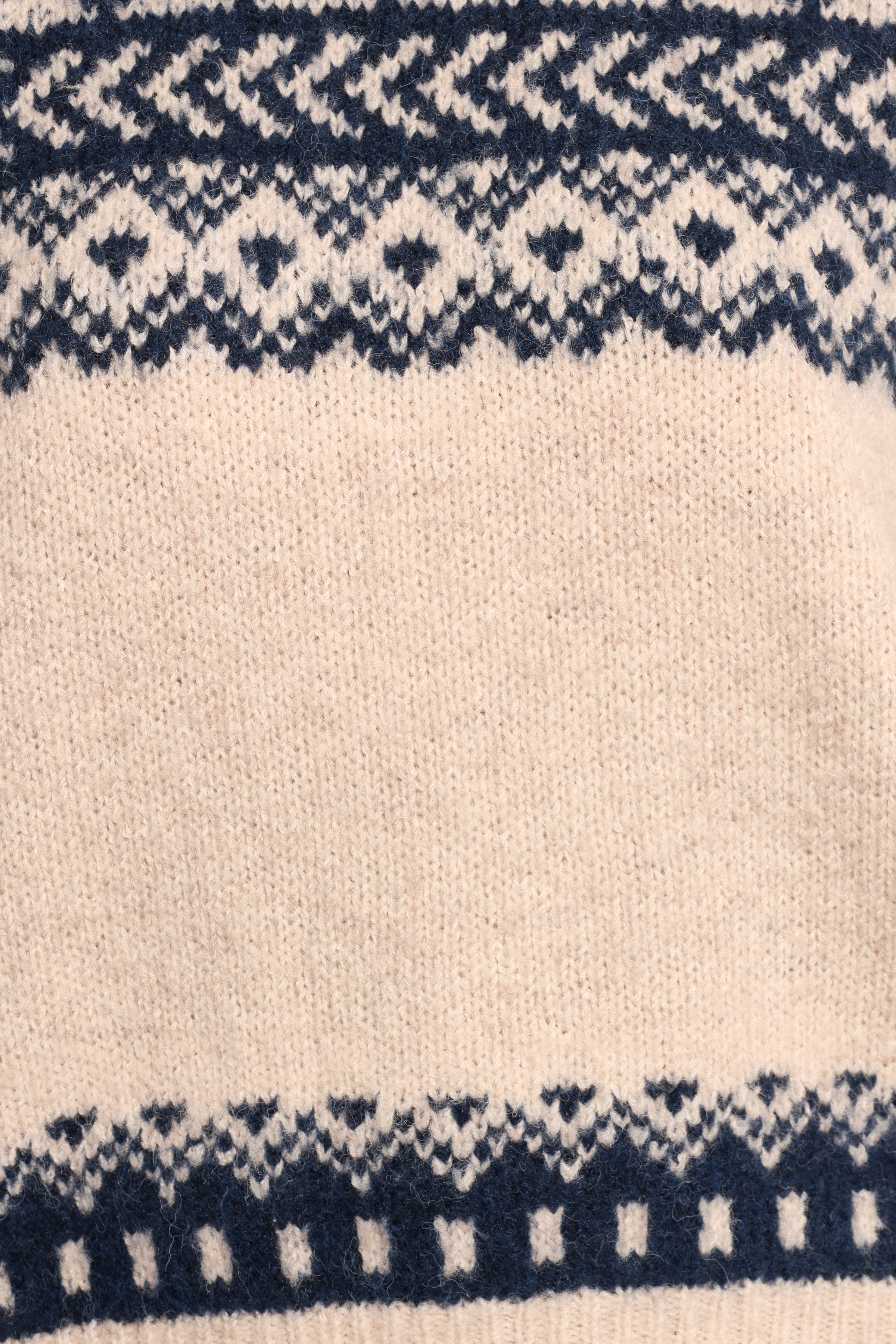 Lincoln Fair isle Knit Sweater - Navy