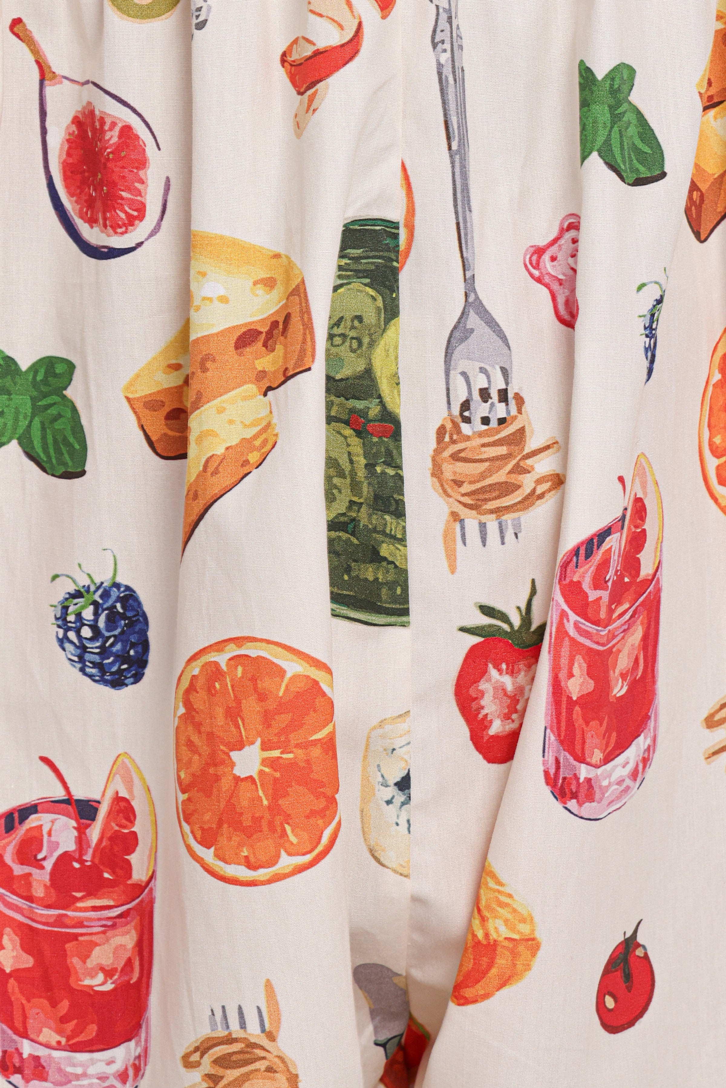 Liora Pleated Playsuit - Picnic