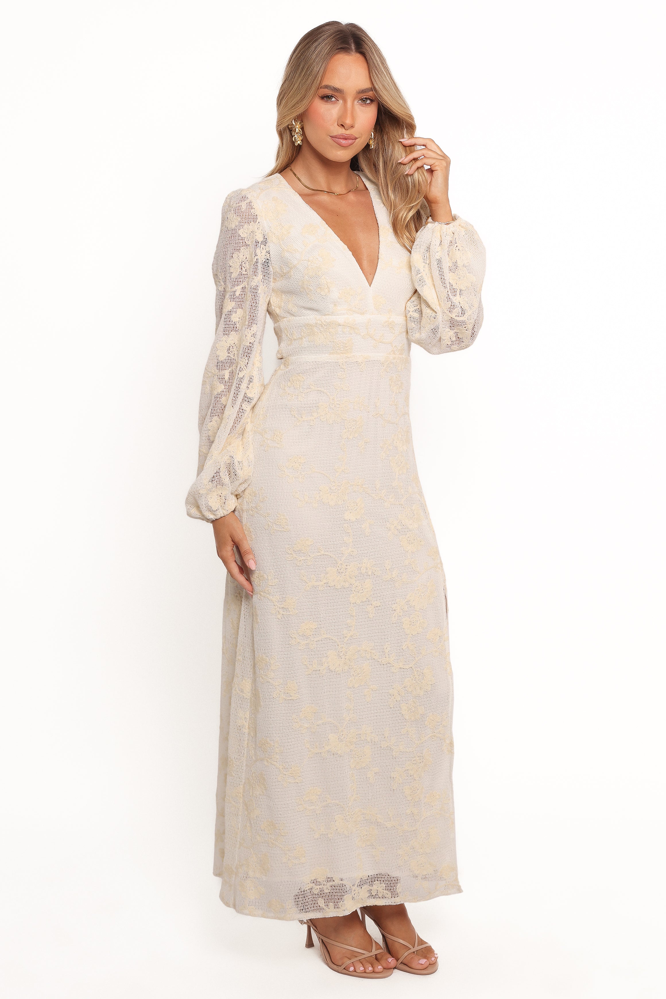 Lissa Maxi Dress - White