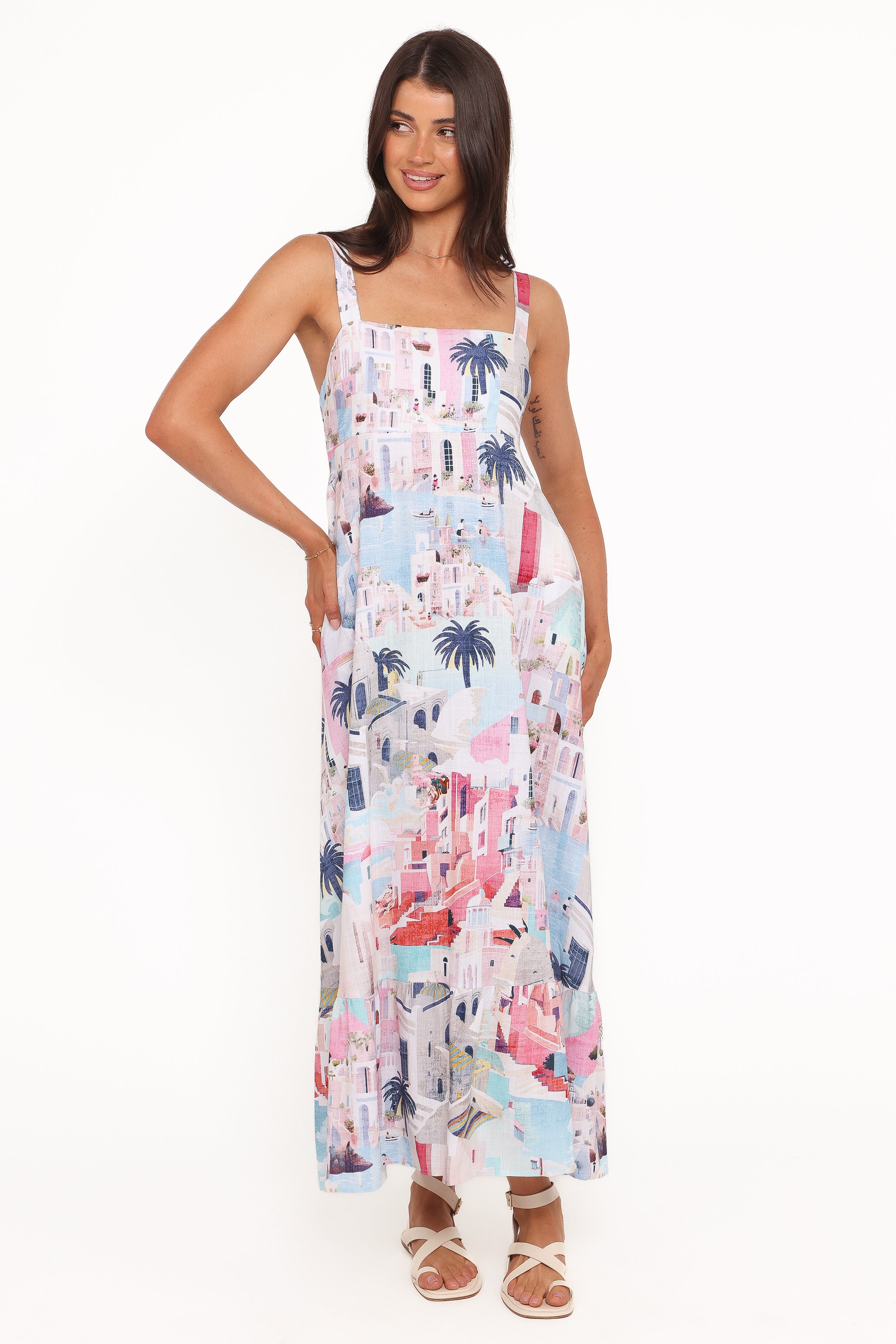 Litiana Maxi Dress - Sunny Santorini
