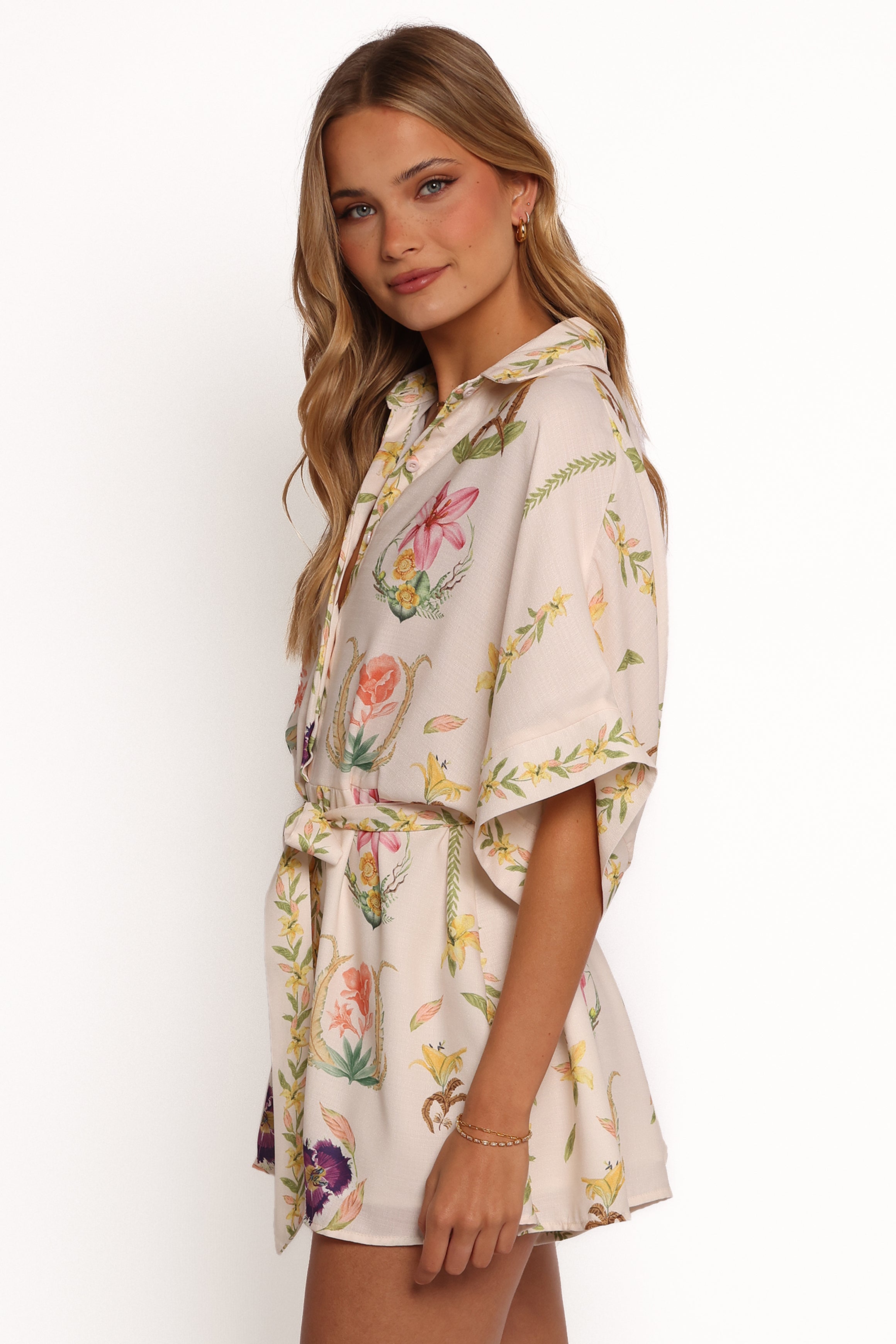 Loisa Playsuit - Cream