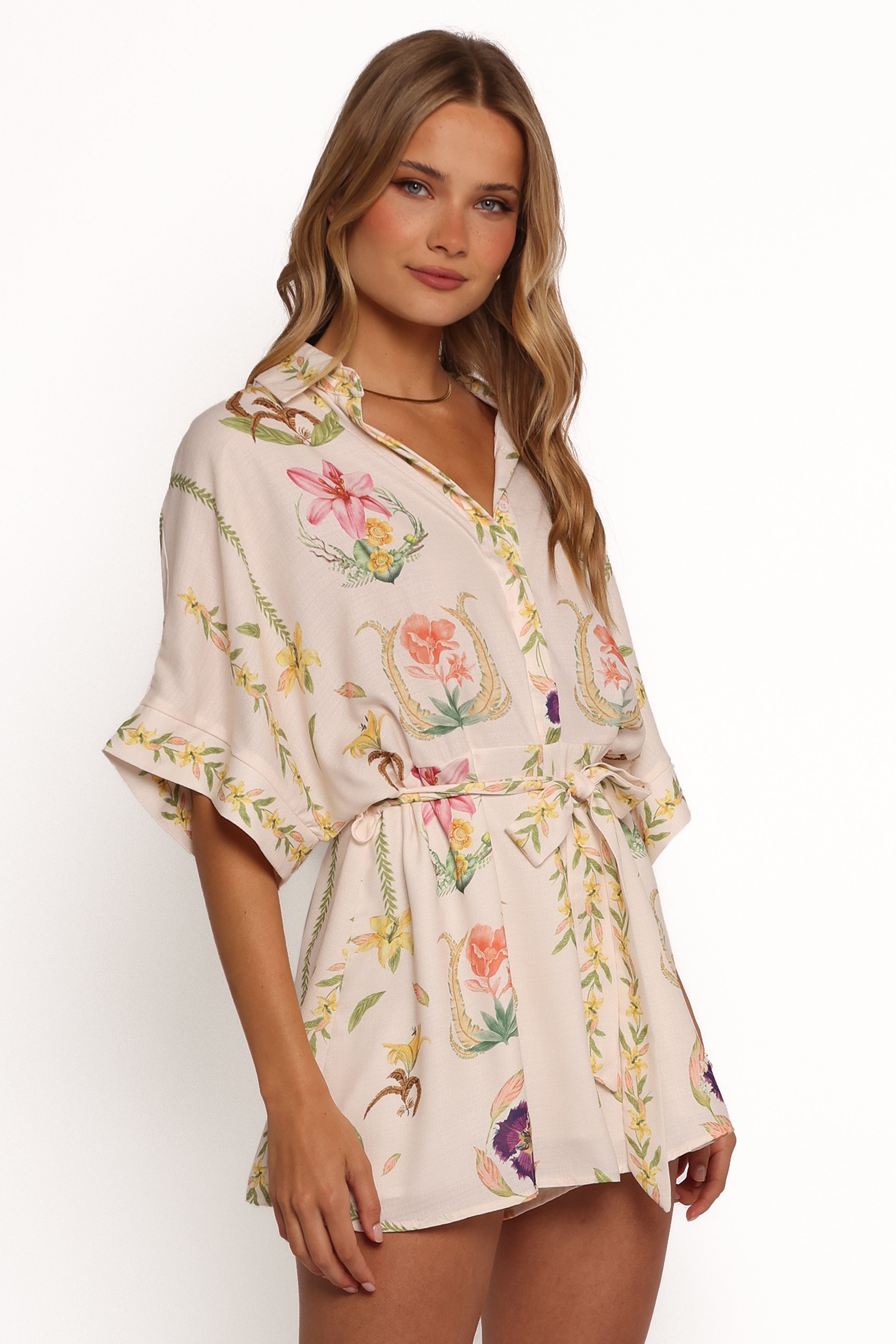 Loisa Playsuit - Cream