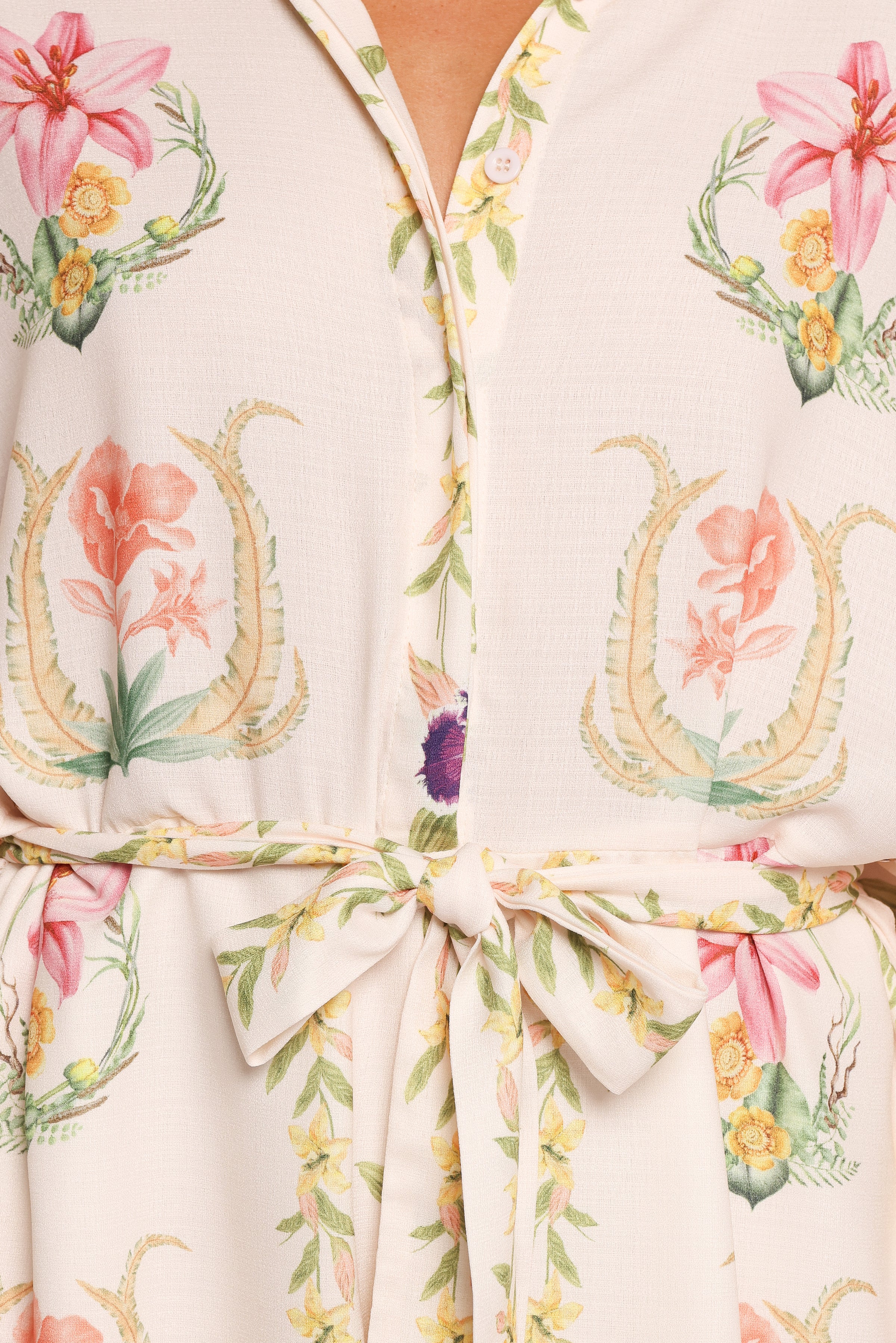 Loisa Playsuit - Cream