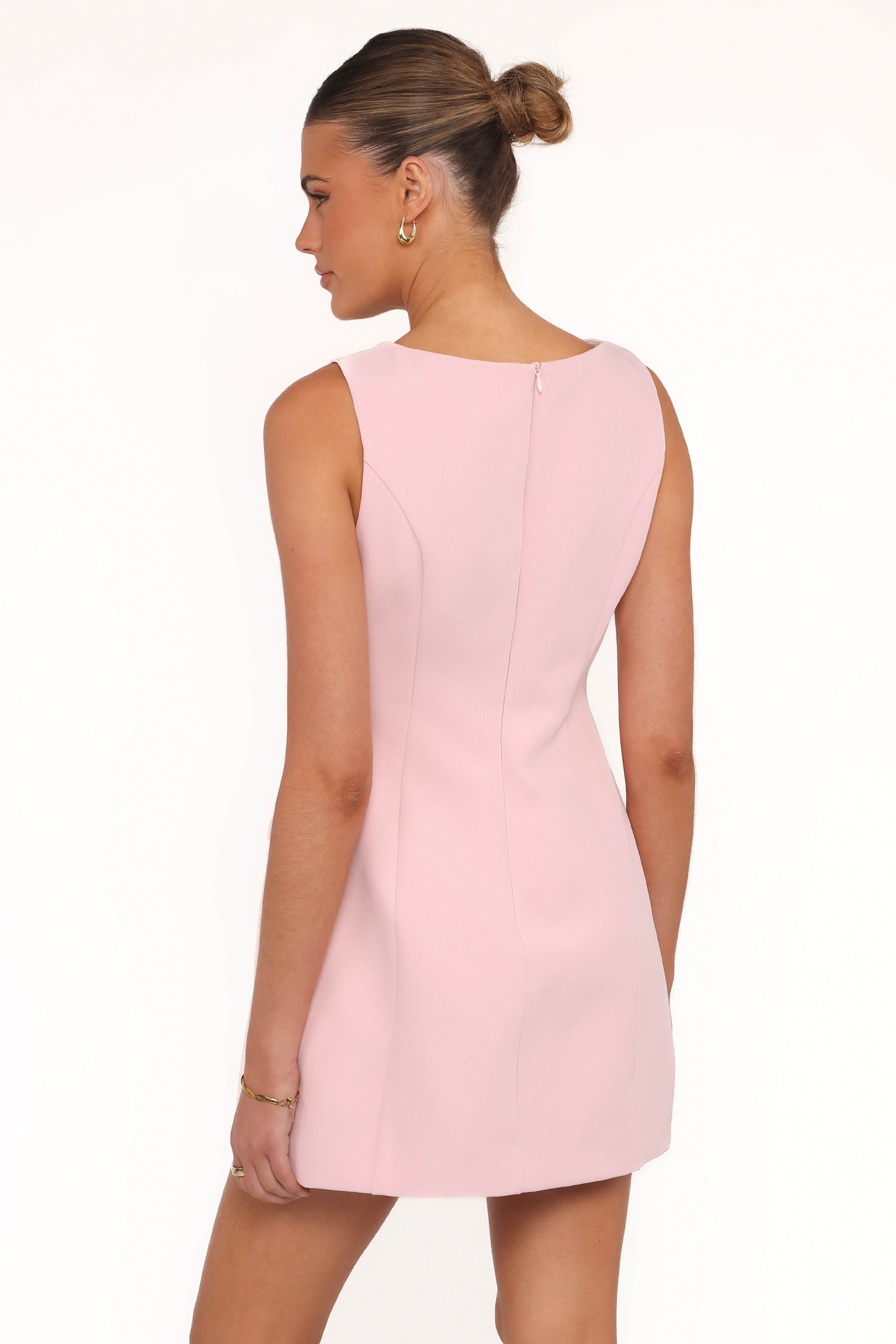 Lorne Sleeveless Mini Dress - Pink